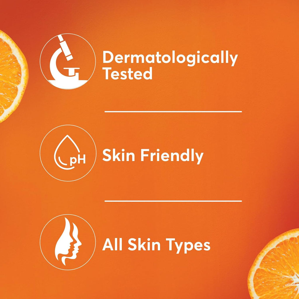 Himalaya Since 1930 Brightening Vitamin C Orange Face Wash – 100ml | Radiance & Glow for Dull Skin