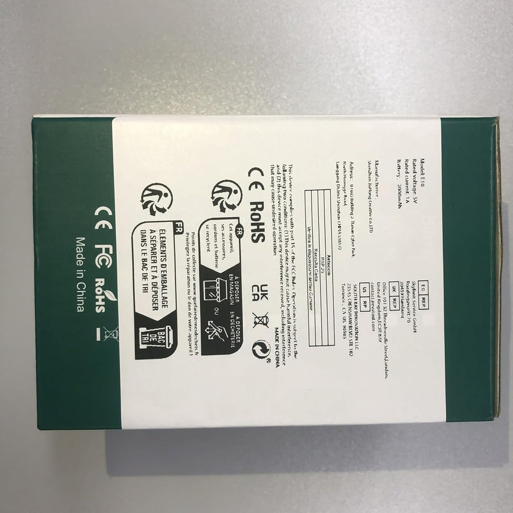 Wasserloser Diffusor, Aromatherapie Zerstäubungsdiffusor, 10/30/90s Sprüheinstellung, Timer & Ätherisches Öl Diffusor Batteriebetrieben Hält 10 h, Super Leise und dichter Nebel für Auto,Raum,Büro