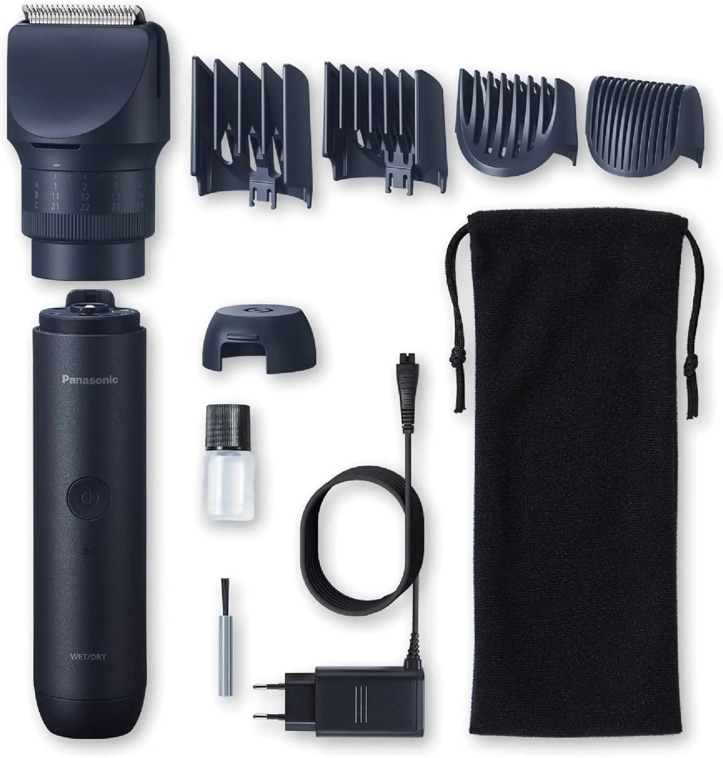 Panasonic ER-CKL2, MULTISHAPE Modular Personal Care System, Waterproof Beard and Hair Trimmer with Rechargeable Li-ion Battery