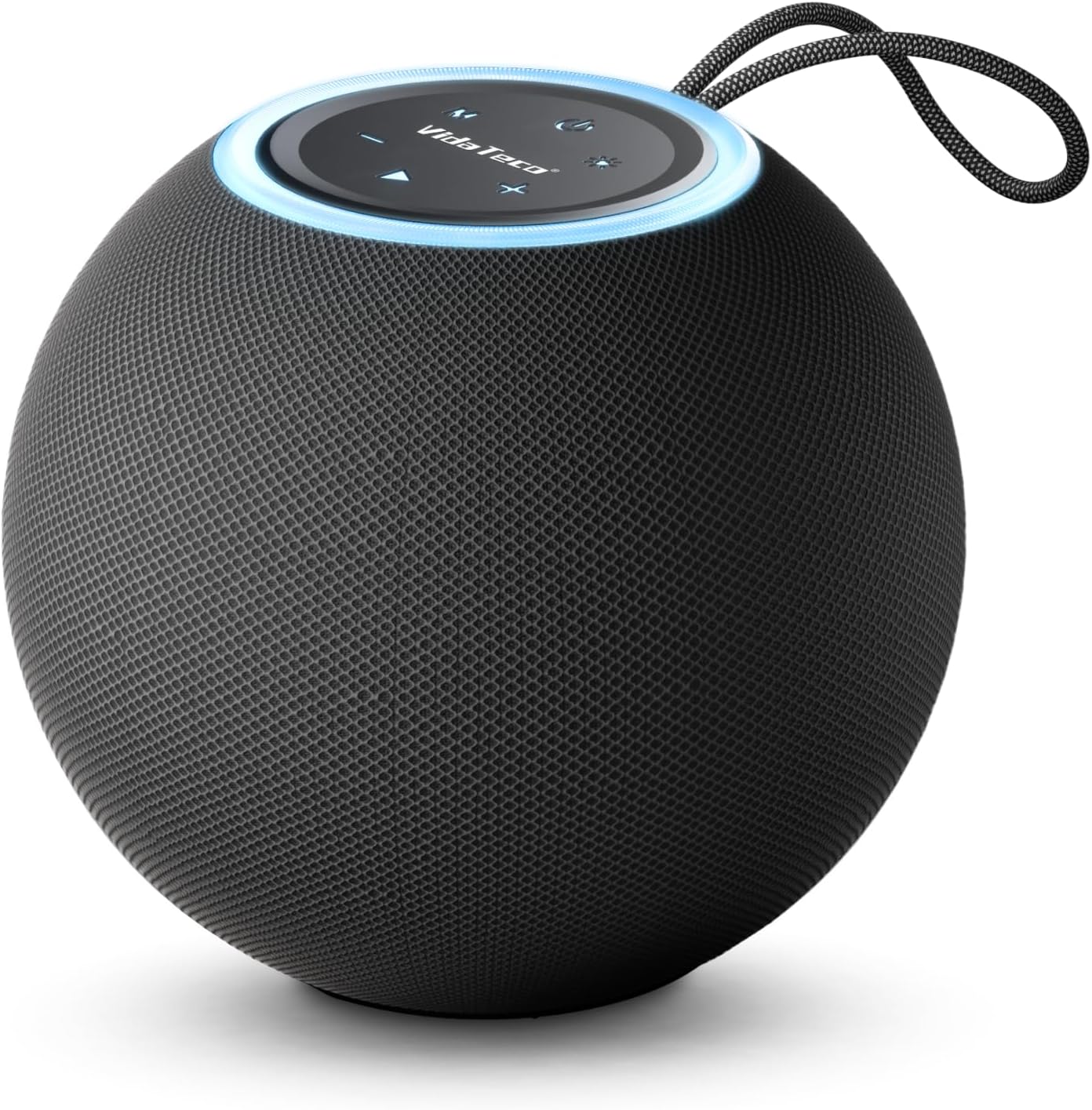 VidaTeco Bluetooth Speaker Powerful 30W Portable Speaker: IPX7 Waterproof Bluetooth Wireless 5.3 TWS Pairing 30H Battery Life,Support FM, AUX, TF,RGB Light (C57 Black)