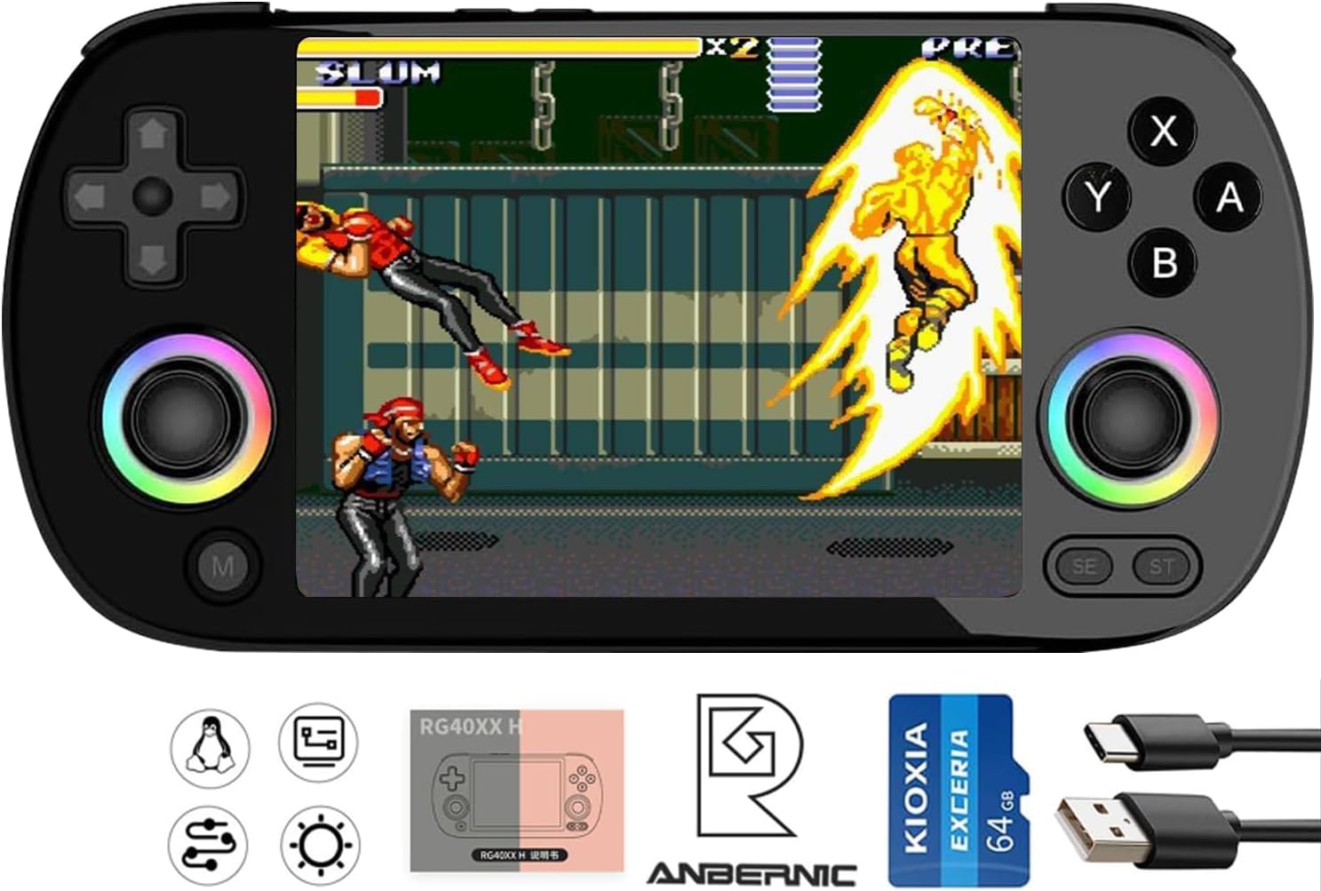 RG40XX H handheld game console new