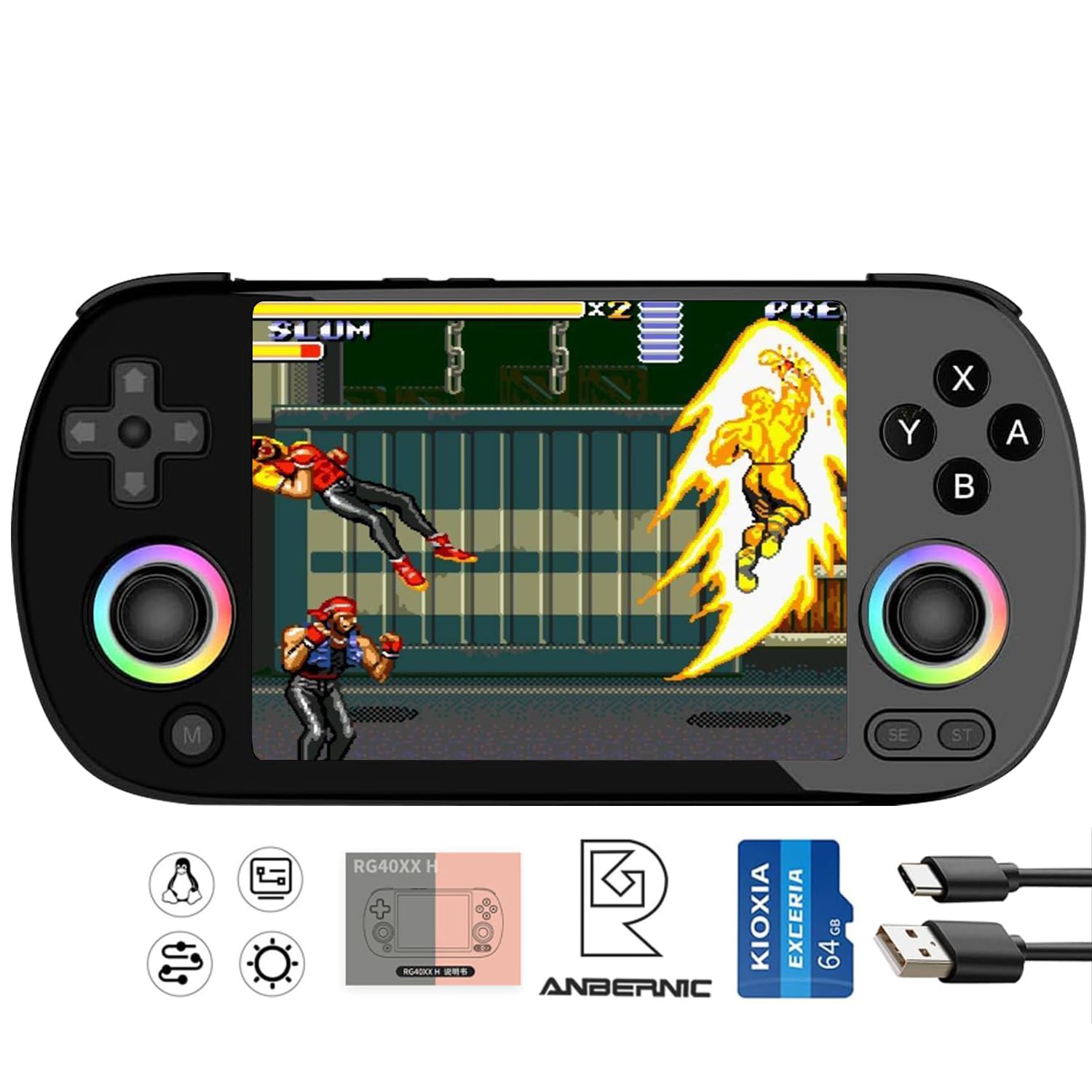 RG40XX H handheld game console new
