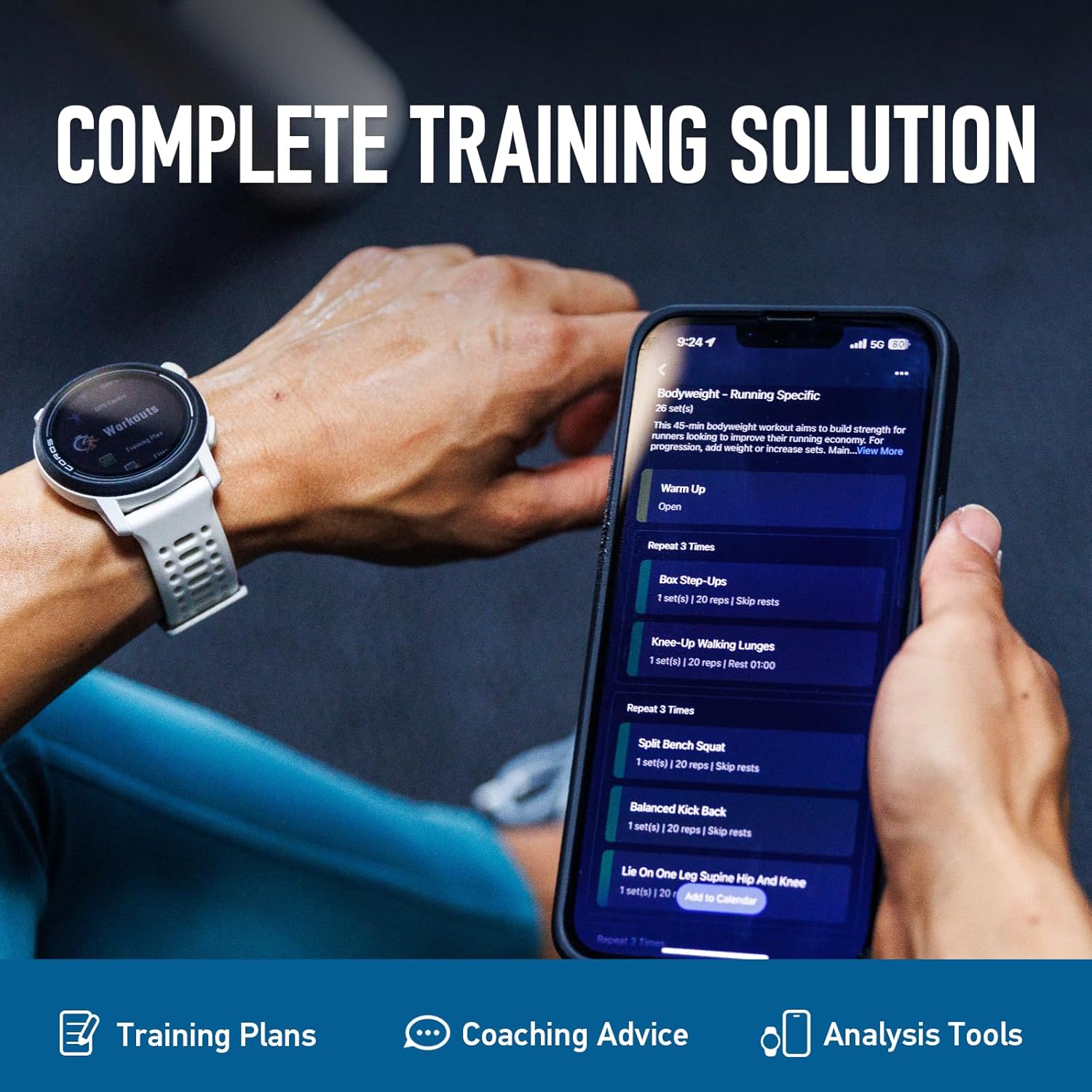 COROS PACE 3 GPS Sport Watch, Lightweight Running Watch, 17-Day Battery Life, Accurate GPS, Heart Rate Monitor, Navigation, Sleep Tracking, Training Plan, Run, Bike, and Ski (White Silicone)