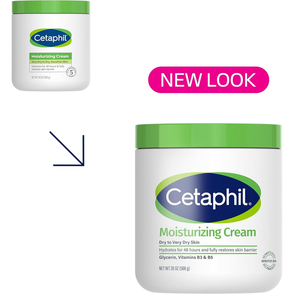 Cetaphil Moisturizing Cream 566g Dry to Very Dry Skin