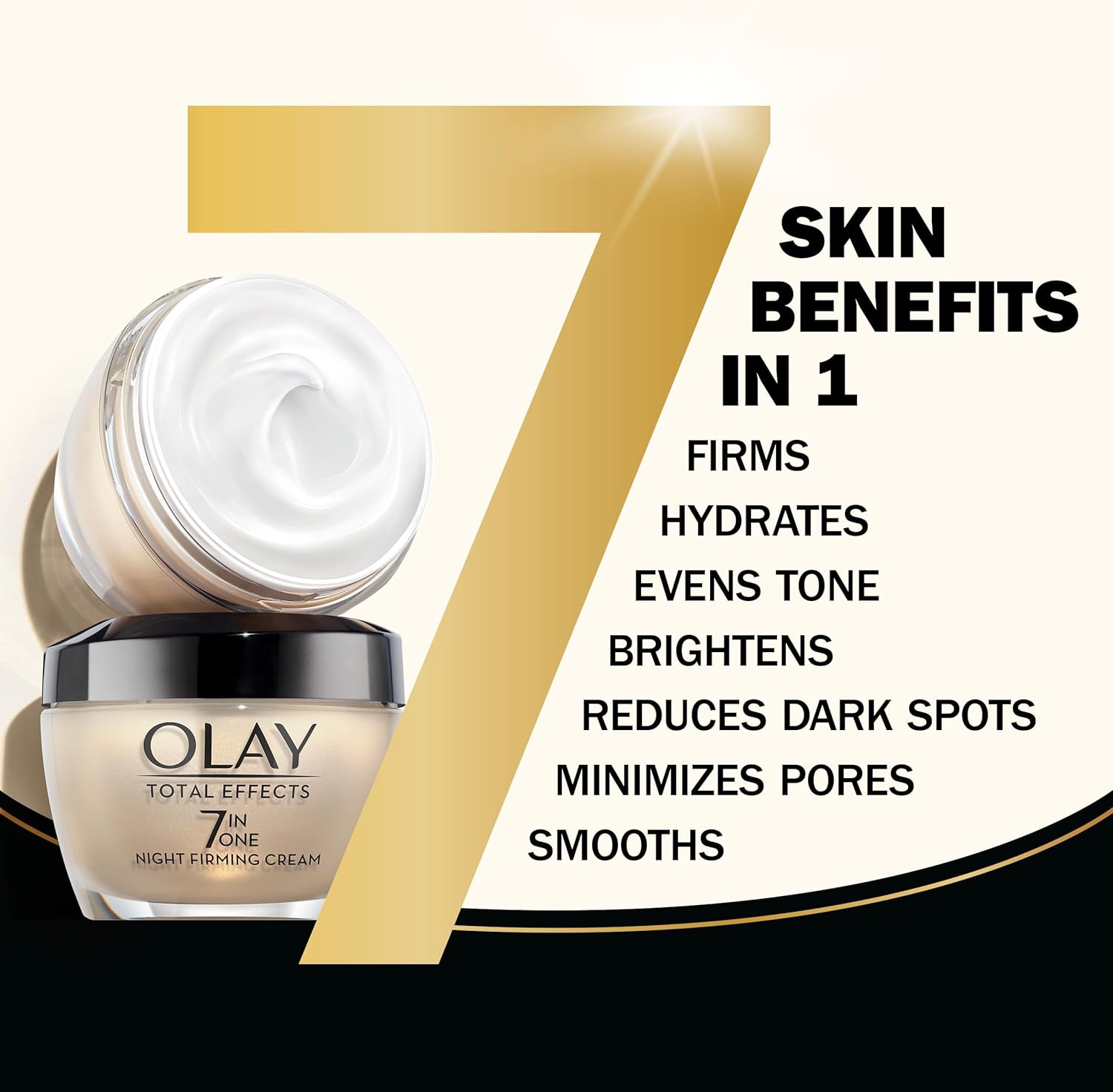 Olay Total Effects 7 in 1 Night, 1.7 oz