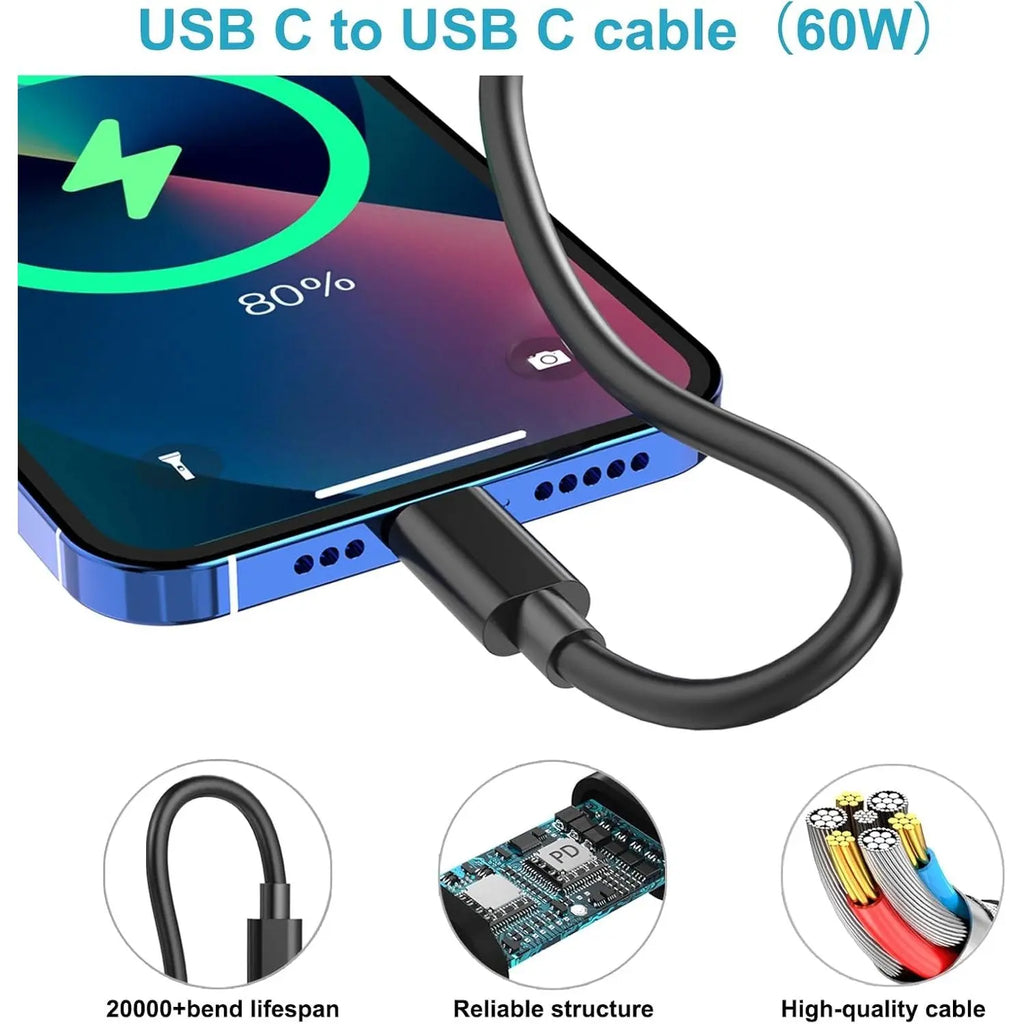 3 in 1 Charging Station for Samsung Watch and Mobile Phone, Wireless Charger for Samsung Galaxy Watch Ultra 7 6 5 Pro 4 3 Active 2 Buds+, Inductive Charging Station Mobile Phone Charger for Samsung