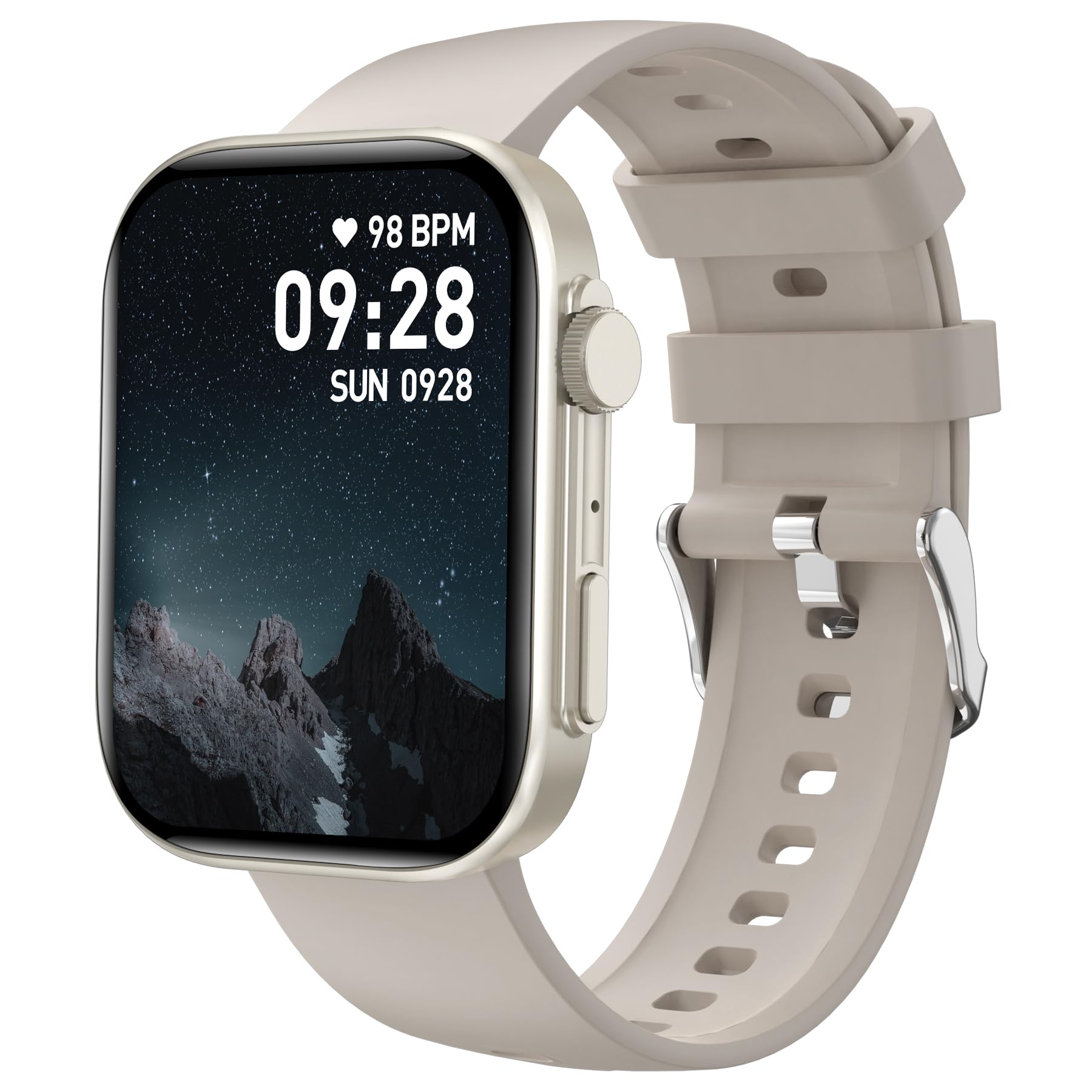 BRIBEJAT Smart Watch for Men Women (Answer/Make Call), 2.01'' Touch Screen Smartwatch, IP68 Waterproof, Fitness Tracker, Pedometer, Heart Rate/SpO2/Sleep Monitor, Compatible with IOS Android Phone