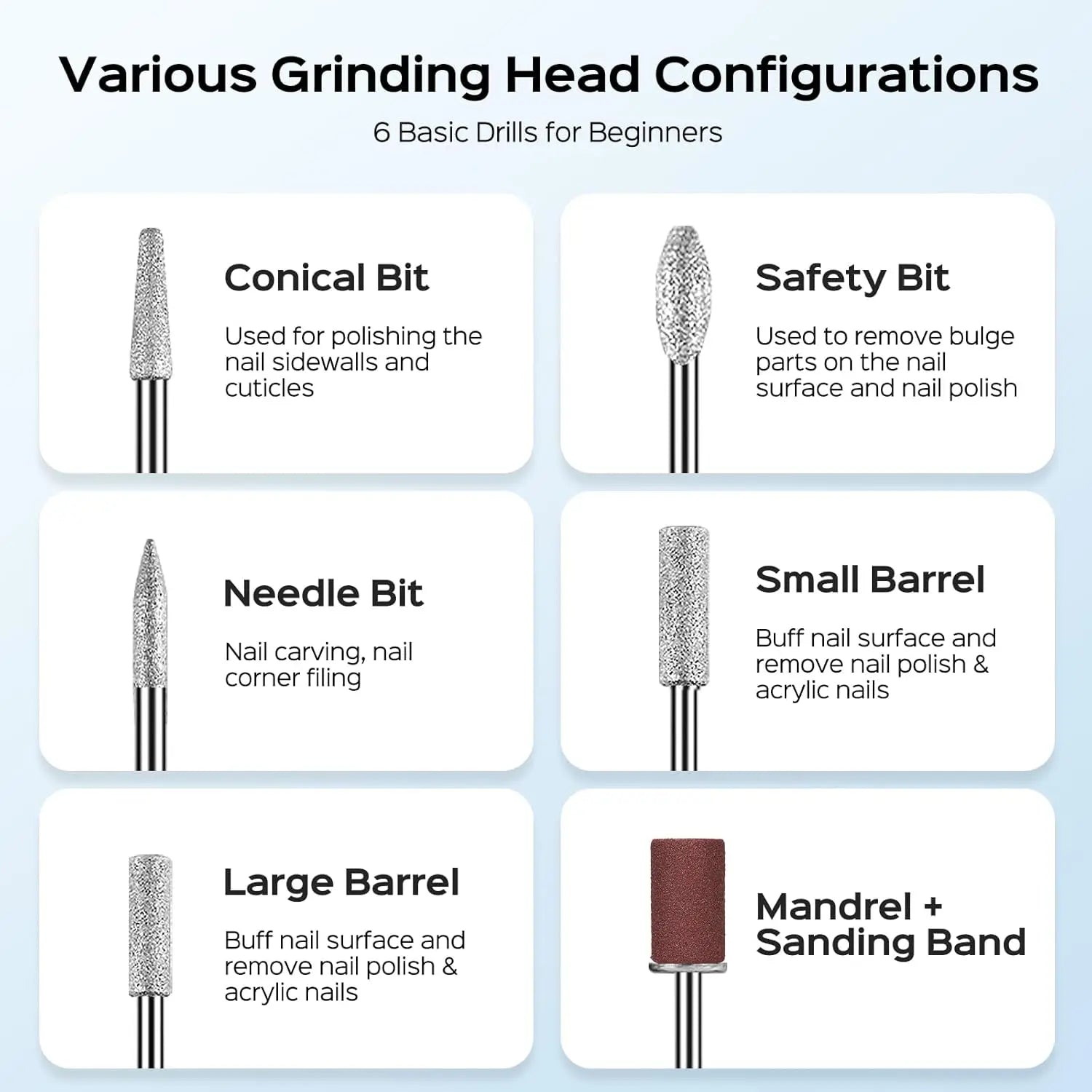 Cordless Nail Drill Electric File: COSLUS with Nail Lamp 2 in 1 Portable Nail Drill Machine Kit, Professional for Acrylic Gel Dip Powder Nails, Rechargeable Manicure Pedicure Tools Polish Set White