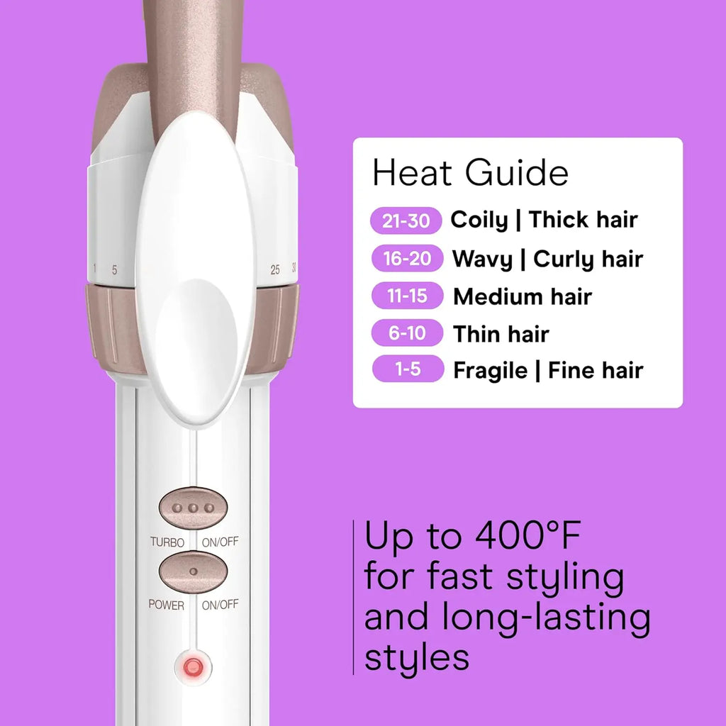 Conair 1/2 inch ceramic double curling iron
