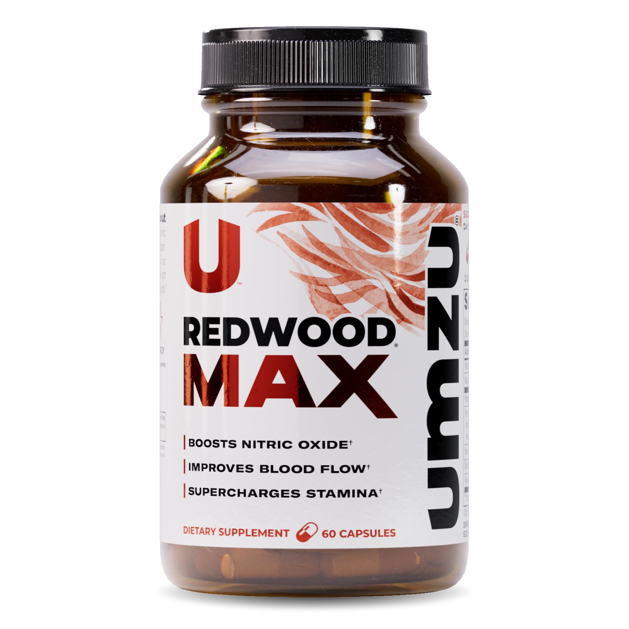UMZU Redwood Nitric Oxide Booster, (30 Day Supply) – Vitamin C, Garlic & Horse Chestnut – Healthy Circulation & Endurance – Daily Cardiovascular Support Nitric Oxide Supplement Blood Flow Supplement