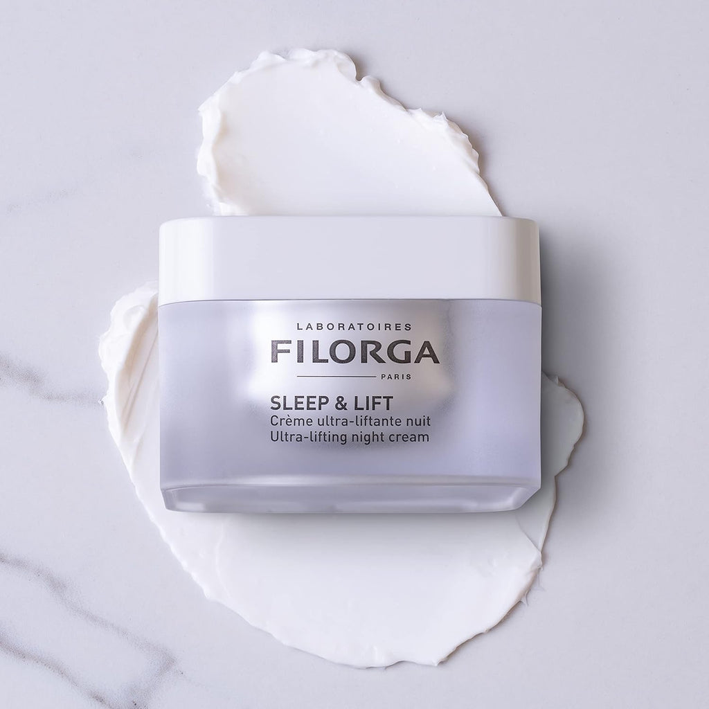 Filorga Sleep & Lift Ultra-Lifting Night Face Cream, Anti Aging Face Moisturizer with Hyaluronic Acid and Collagen to Boost Hydration and Repair Skin Elasticity, 1.69 fl. oz.