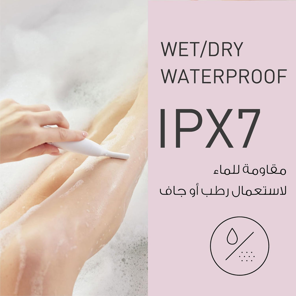 Panasonic 5-in-1 Full waterproof Women Multi-grooming Kit with dedicated trimmer for body and its own bikini trimmer and shaver for gentle full body grooming - ES-WM31-P262