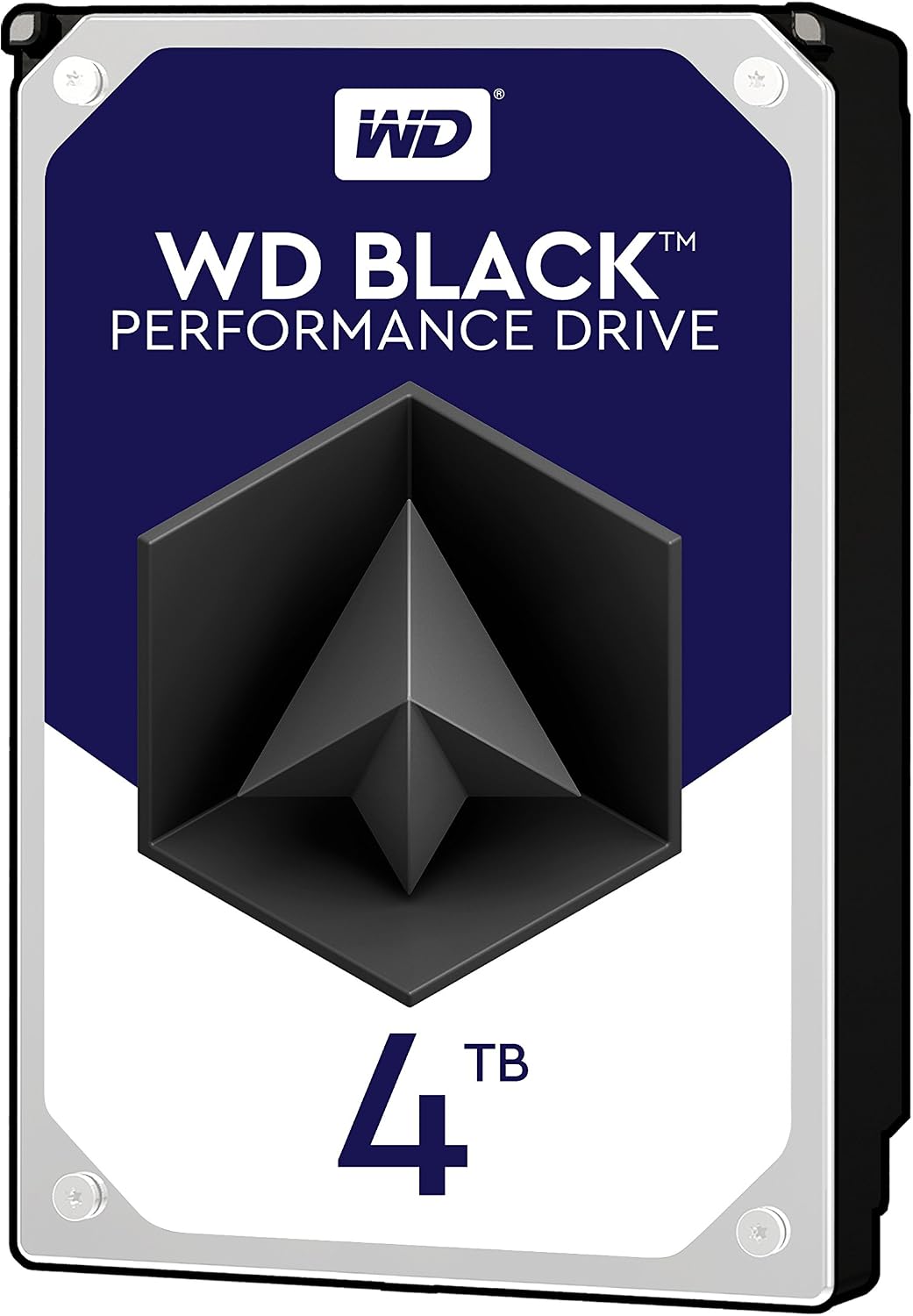 Western Digital WD Black 4TB Performance Hard Drive - 7200 RPM, SATA 6 Gb/s, 256 MB Cache, 3.5" - WD4005FZBX