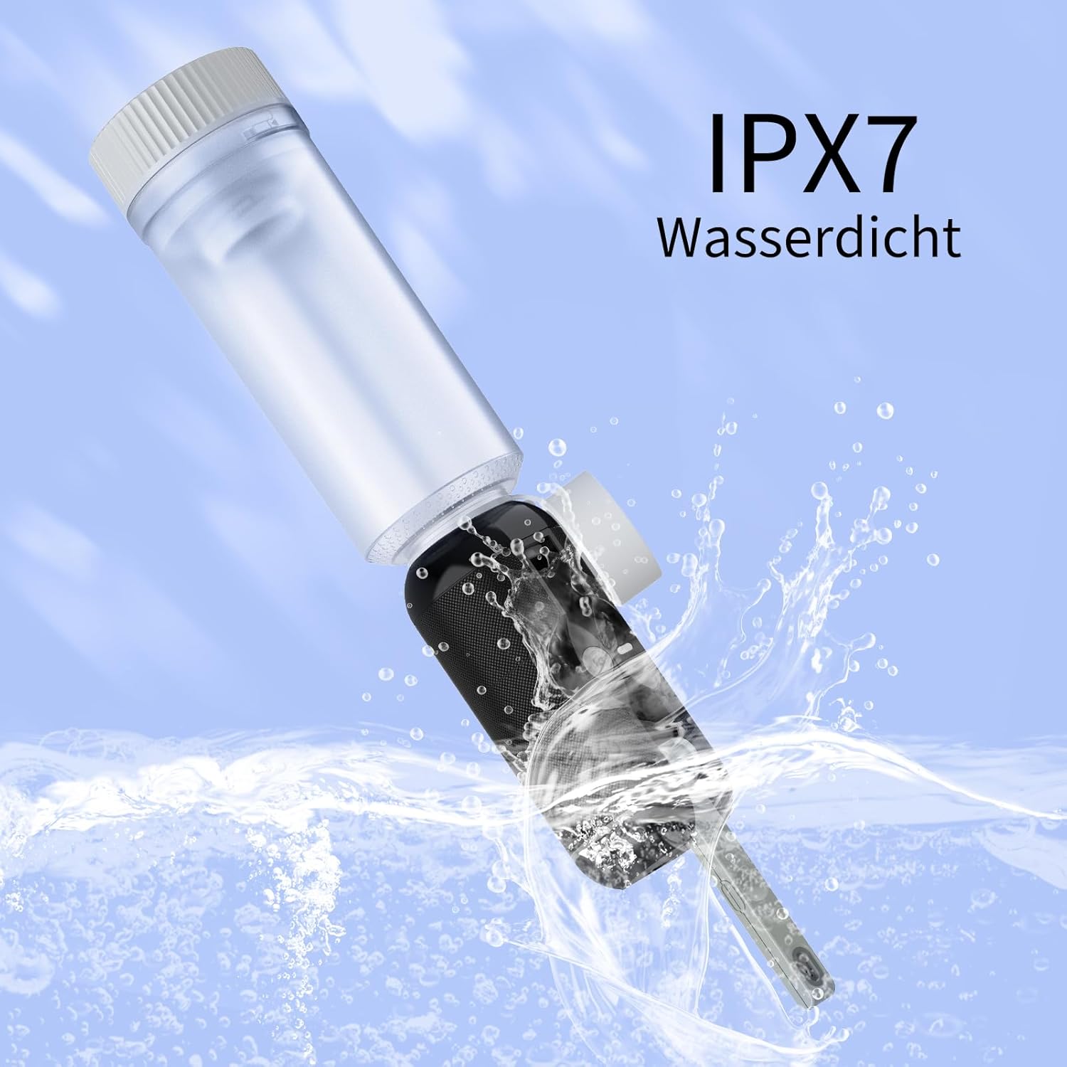 VITCOCO Portable Bidet, Rechargeable Mini Handheld Personal Travel Bidet, 2 Pressure Modes Electric Toilet Sprayer for Personal Hygiene Cleaning/Soothing Postpartum Care/Hemmoroid Treatment/Baby Wash