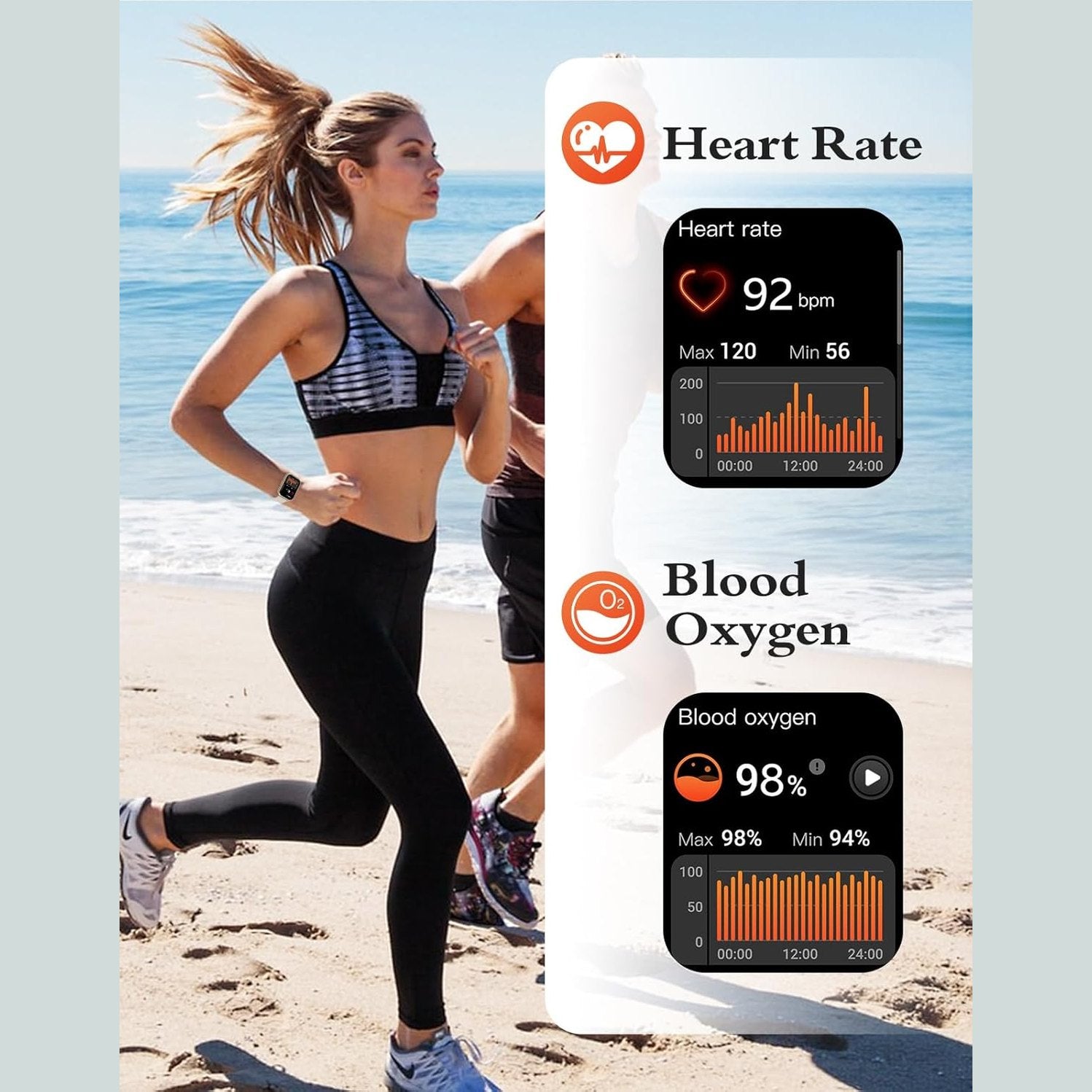 RUIMEN Smart Watch Answer Dial Call,Smart Watches for Women Men HD Touch Screen Fitness watch with SpO2-Monitor Heart Rate Sleep Monitor Pedometer Watch Multi Sports Mode for Android iOS