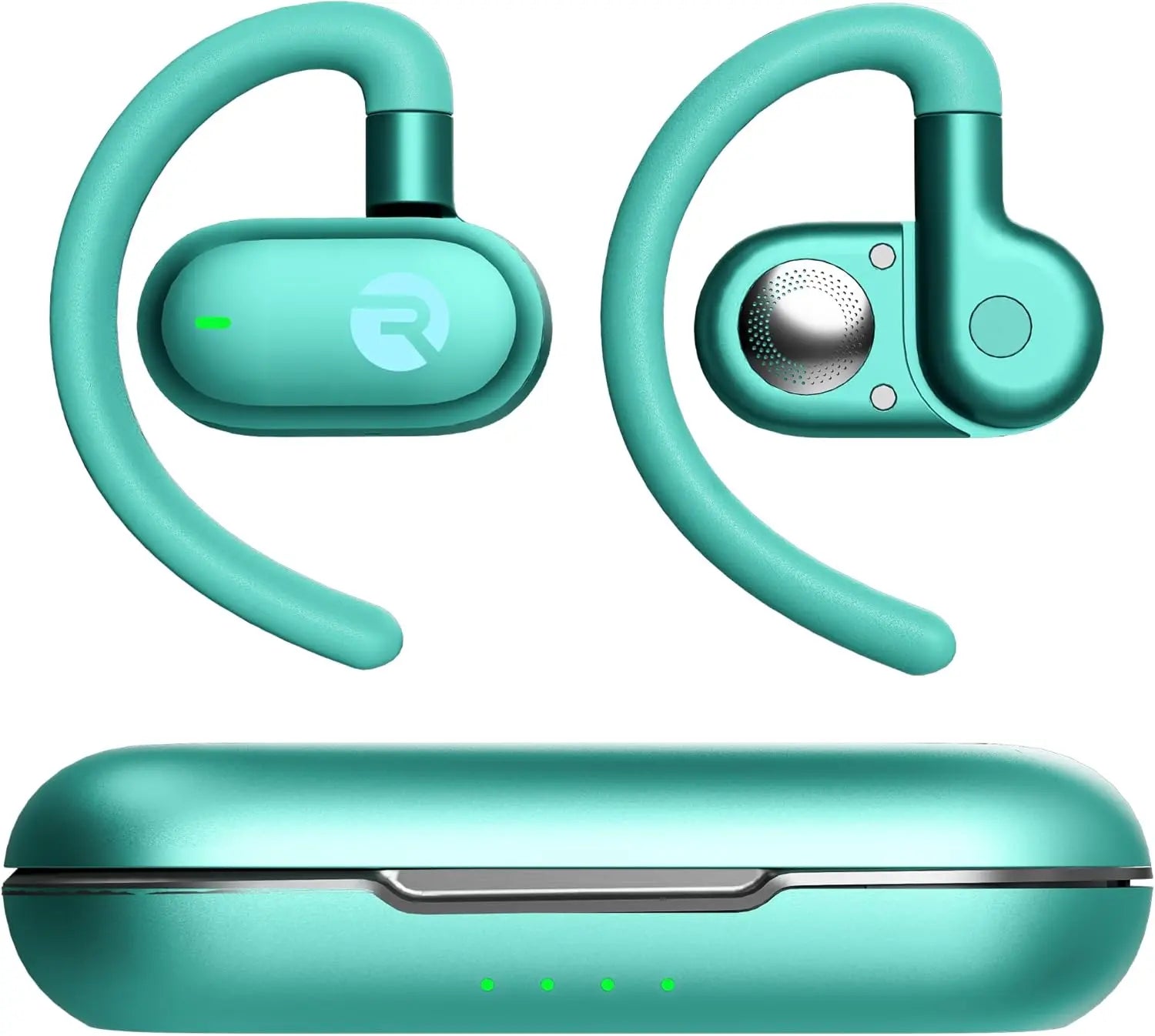 Raycon Open Earbuds – True Wireless Open Ear Bluetooth Headphones, Hook Design, IPX5 Water Resistant, 40 Hours of Battery Life (Mint)