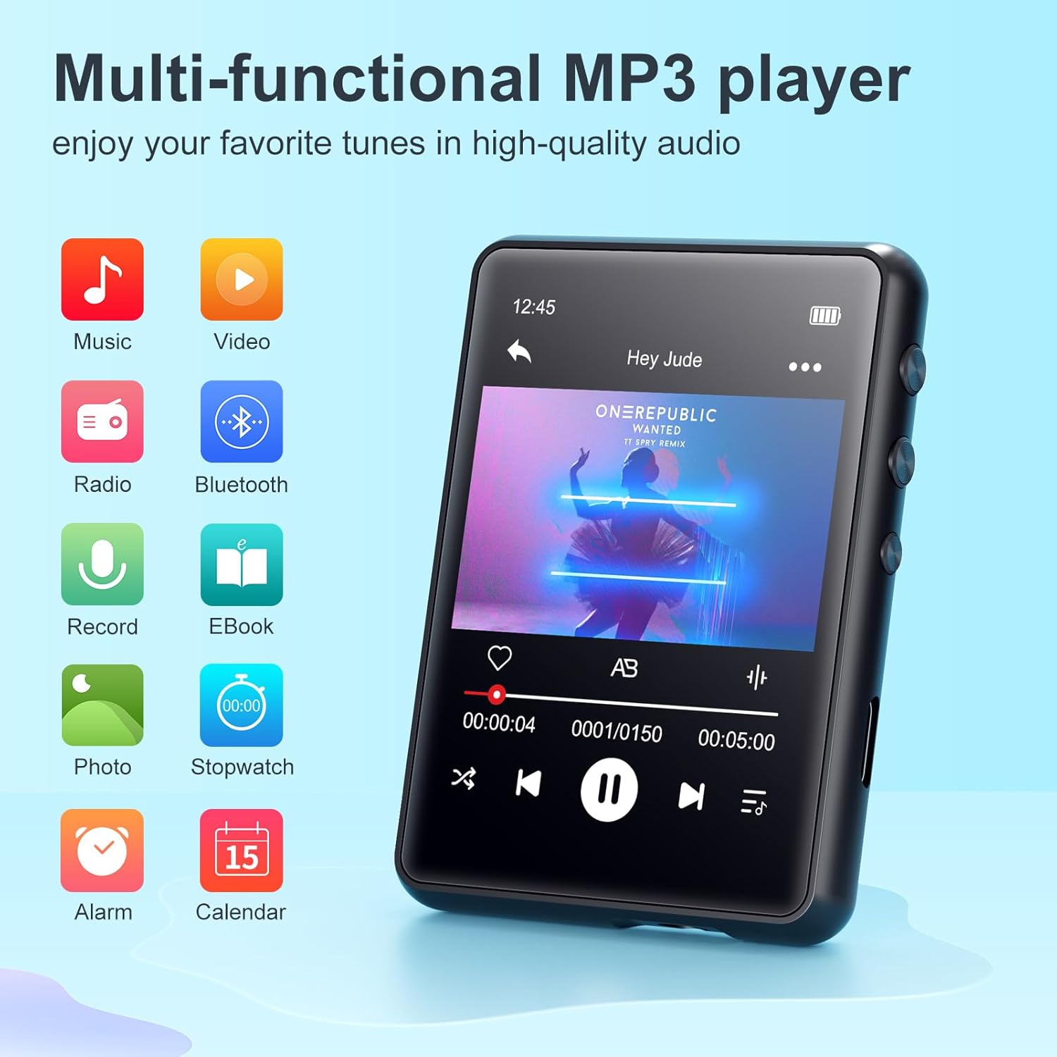 MECHEN 64GB MP3 Player Bluetooth