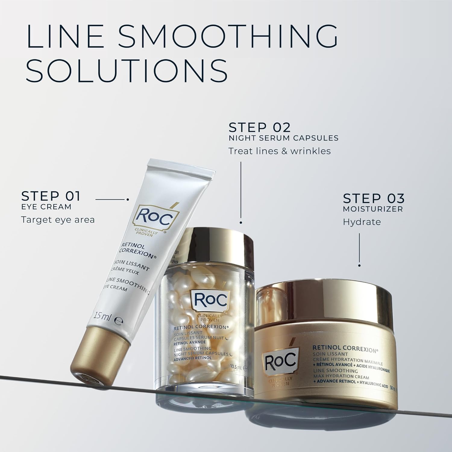 RoC Retinol Correxion® Line Smoothing Max Hydration Cream
