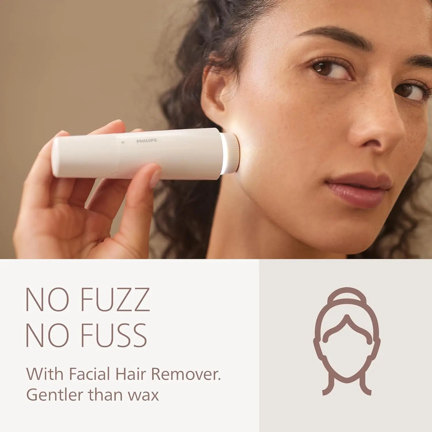 Philips Lady Electric Shaver Series 8000 for Women with Facial Hair Remover, Cordless, Wet & Dry with 5 Accessories (BRL159/00)