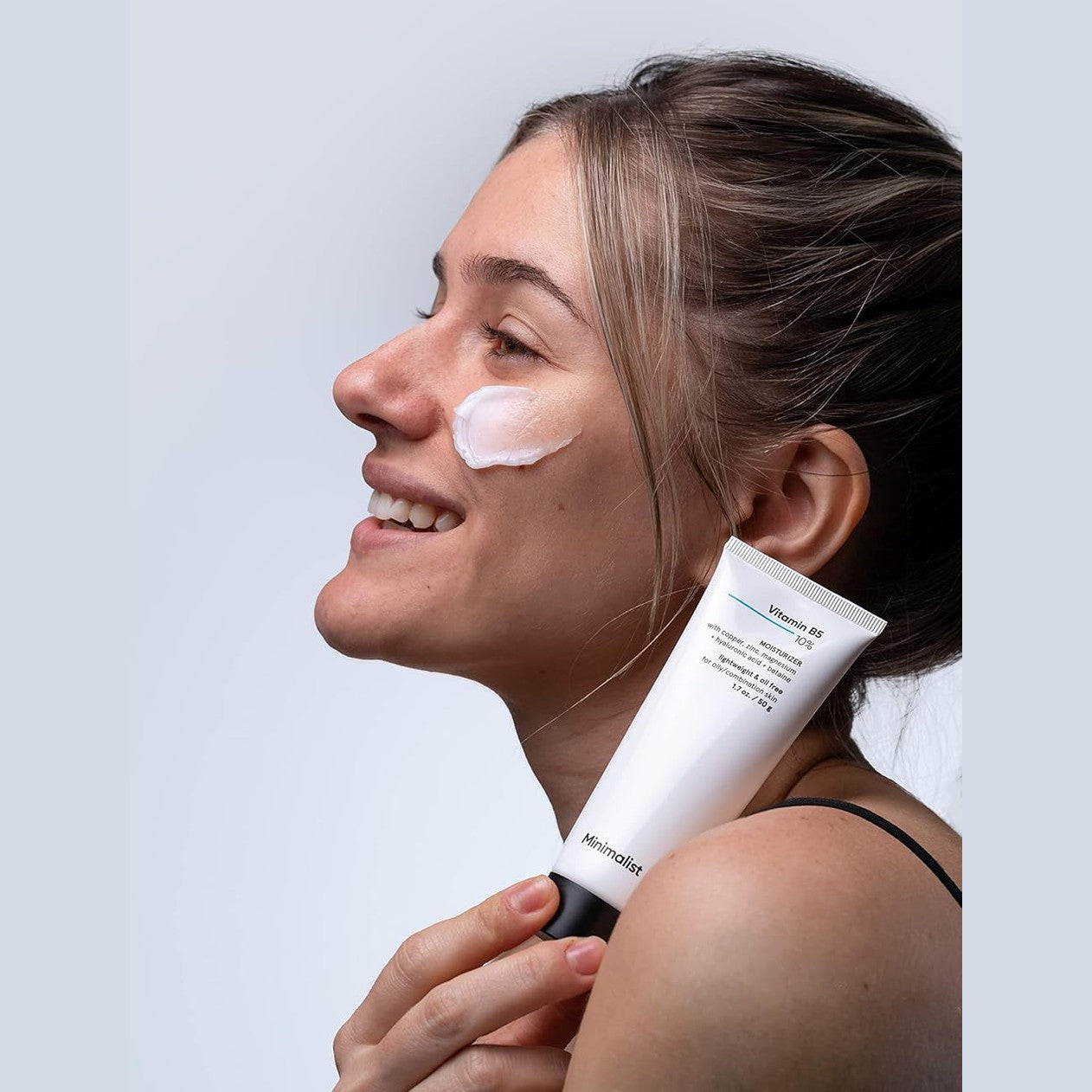 Minimalist 10% Vitamin B5 Gel Face Moisturizer For Oily Skin | Oil-free | Fast Absorbing | Non sticky | Fragrance Free | 50 g