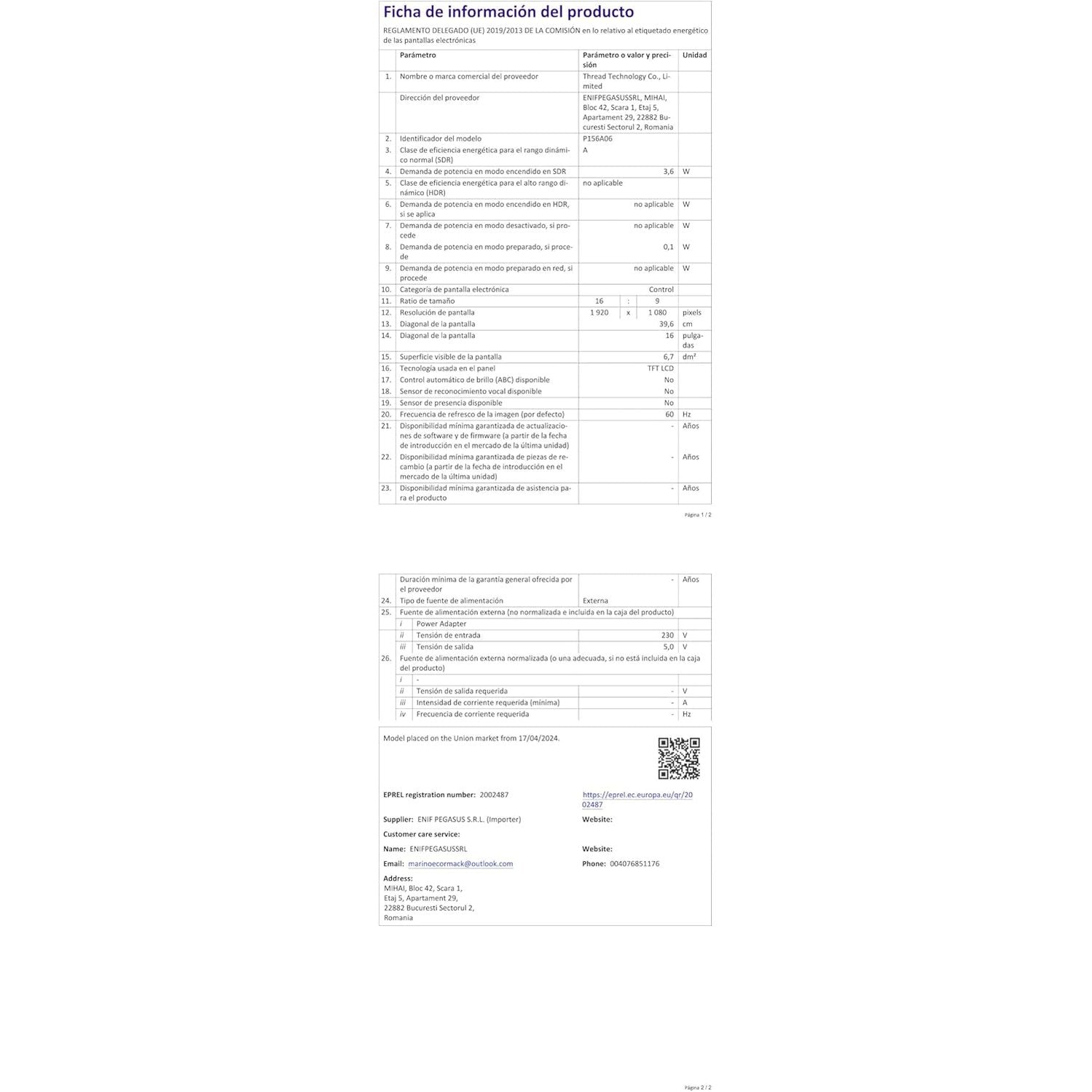 HONGO Portable Monitor 15.6 Inch 1080P FHD Portable Monitor IPS Mobile Monitors with Two Speakers, Eye Care Extension Screen for Laptop/PC/Mac/PS5/4/X-bo, USB C Type C with Protective Case