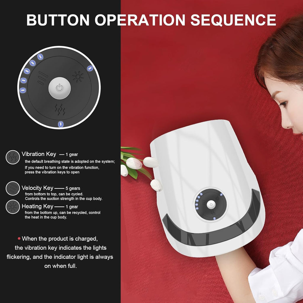 Christmas for Men Women - Hand Massager with Compression & Heating,Personalised Gifts for Women,Grandma Gifts for Women Men Mom