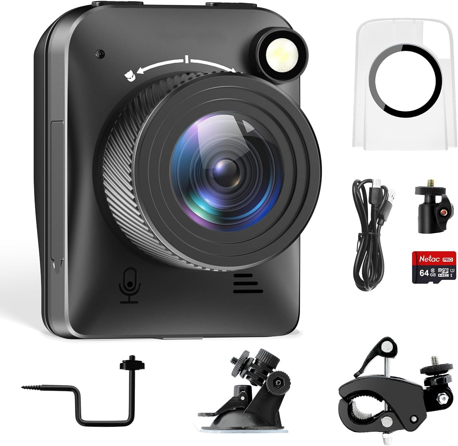 Time Lapse Camera, 4K FHD Time-Lapse Camera for Outdoor Use, Waterproof According to IP66, for Recording Construction, Weather and Plants, 6 Months Battery Life, 32 GB TF Card Included