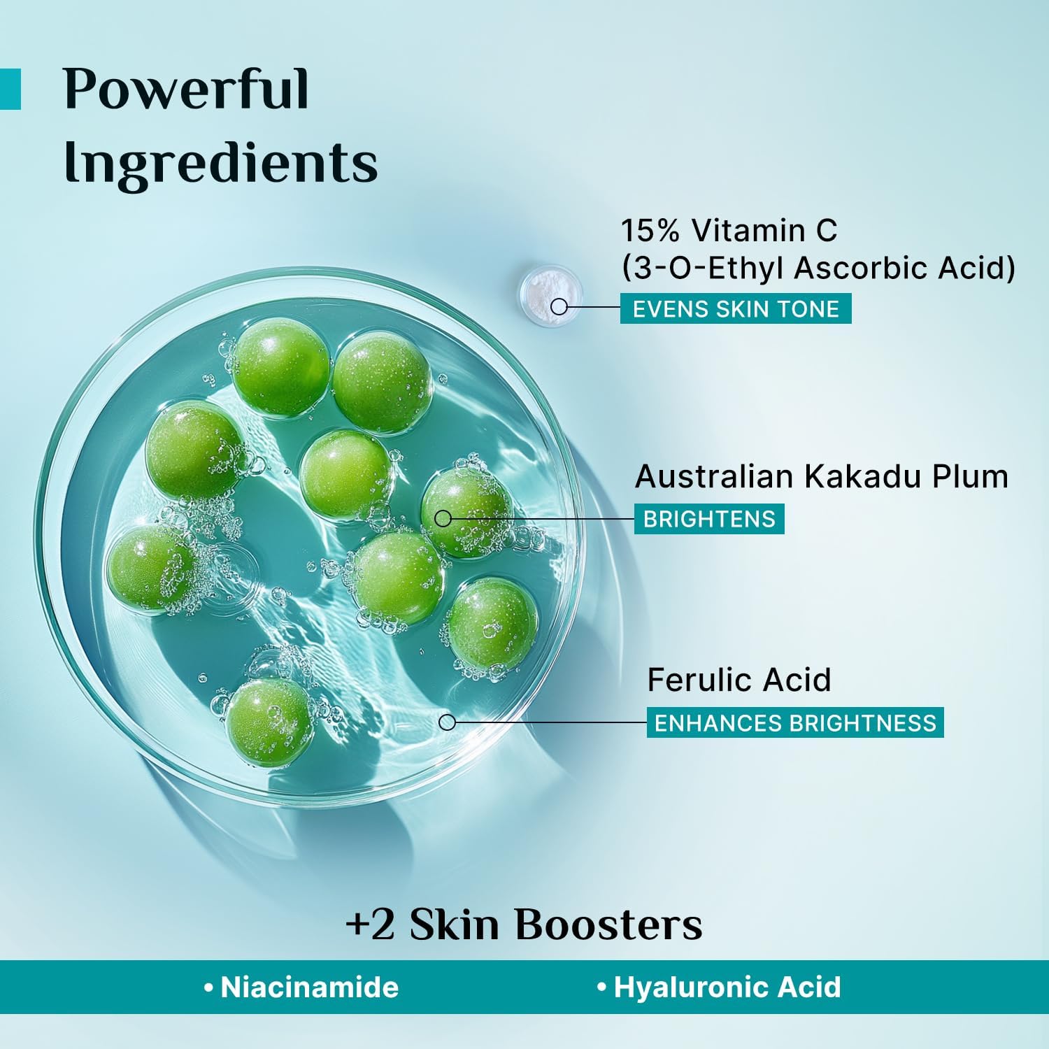 Pilgrim 15% Vitamin C Face Serum For Glowing Skin 20ml | Serum with Vit C, Ferulic acid, and Vit E | Reduces Dark Spots & Evens Skin Tone | Fragrance Free | For Men and Women | All Skin Types