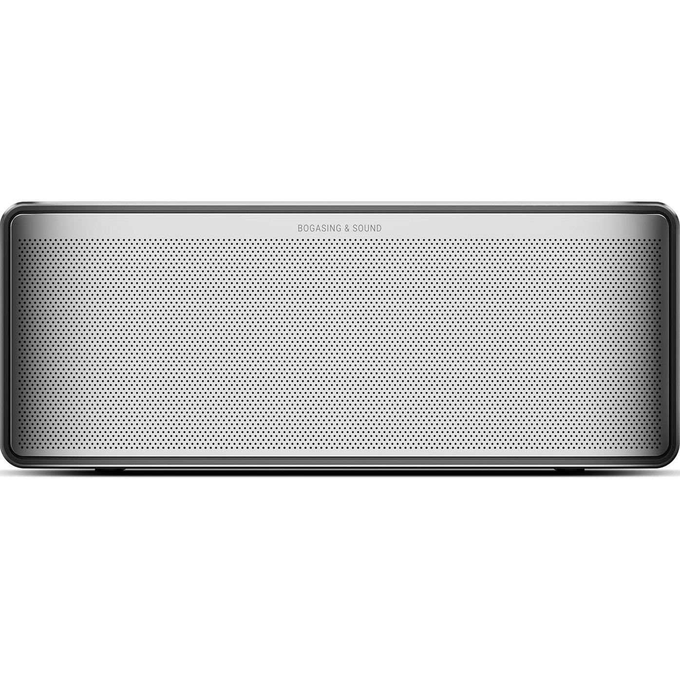 BOGASING S8 Pro Max Bluetooth Speaker, 3-Channel Audio with Lifelike Stereo Sound & Punchy Bass, EQ, DSP Technology, TF-Card, AUX, Built-in Mic, Wireless Portable Speakers for Home, Office (Silver)