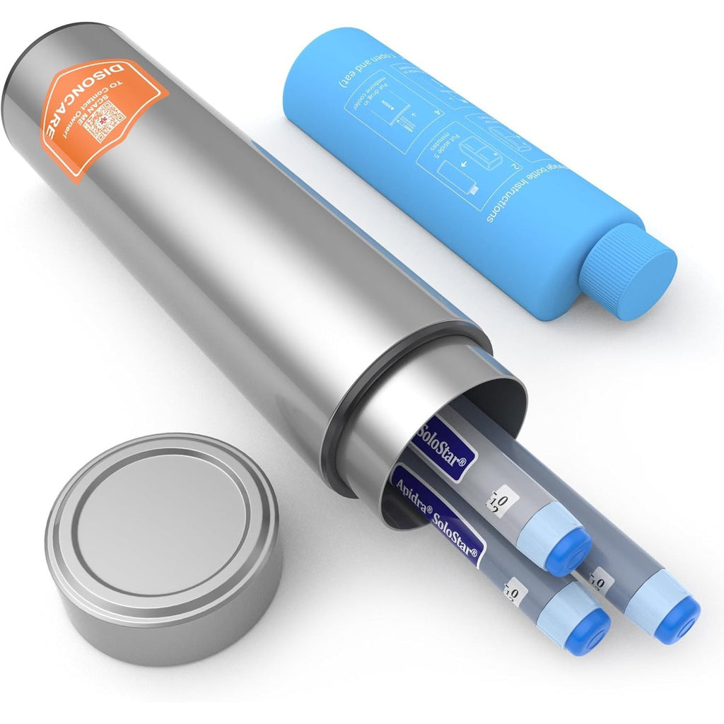 DISONCARE Diabetes Cooler Travel Case,Diabetic Cooling Case,Insulin Cooler Travel Case,Keep Cool 33+Hrs