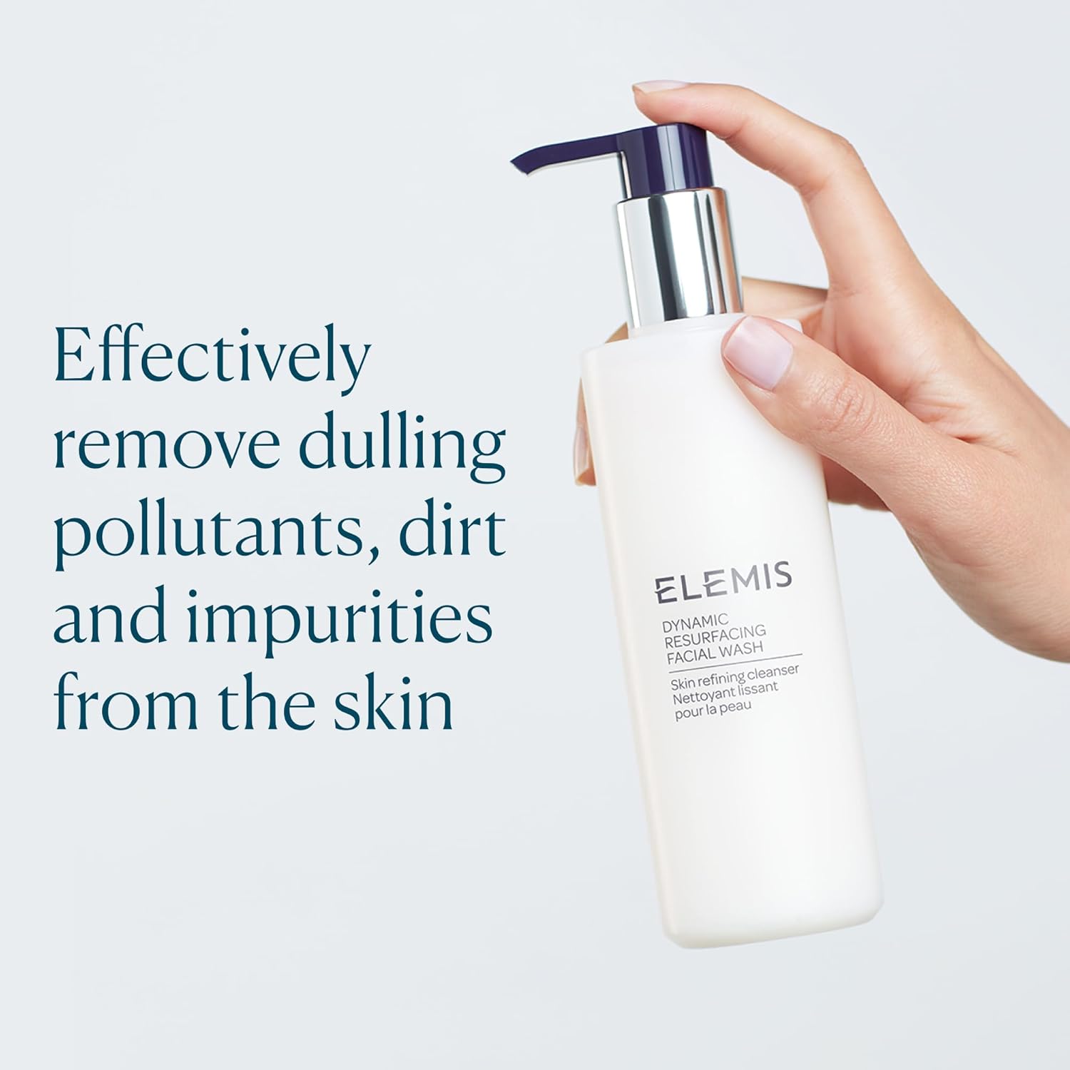ELEMIS Dynamic Resurfacing Facial Wash 200ml - Anti-Aging Exfoliating Cleanser, Removes Dead Skin Cells, Improves Texture, Reveals Radiant, Smooth Skin for All Skin Types
