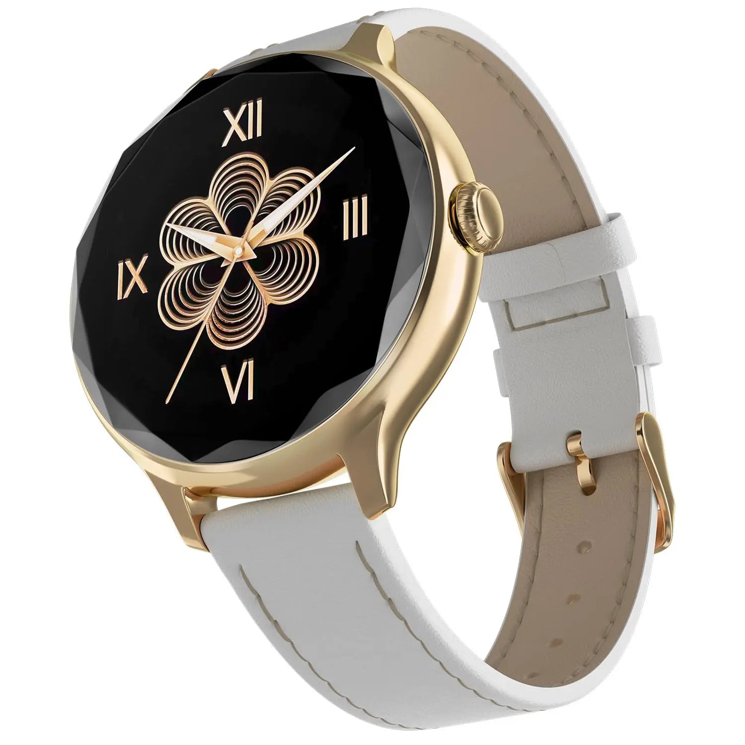 Noise Diva Smartwach for Women with AI Voice Assistant, 100+ Watchfaces, Sleep Tracker, Female Cycle Tracking, BT Calling, AMOLED Display, Water & Dust Resistant, 1 Year Warranty (Black link)