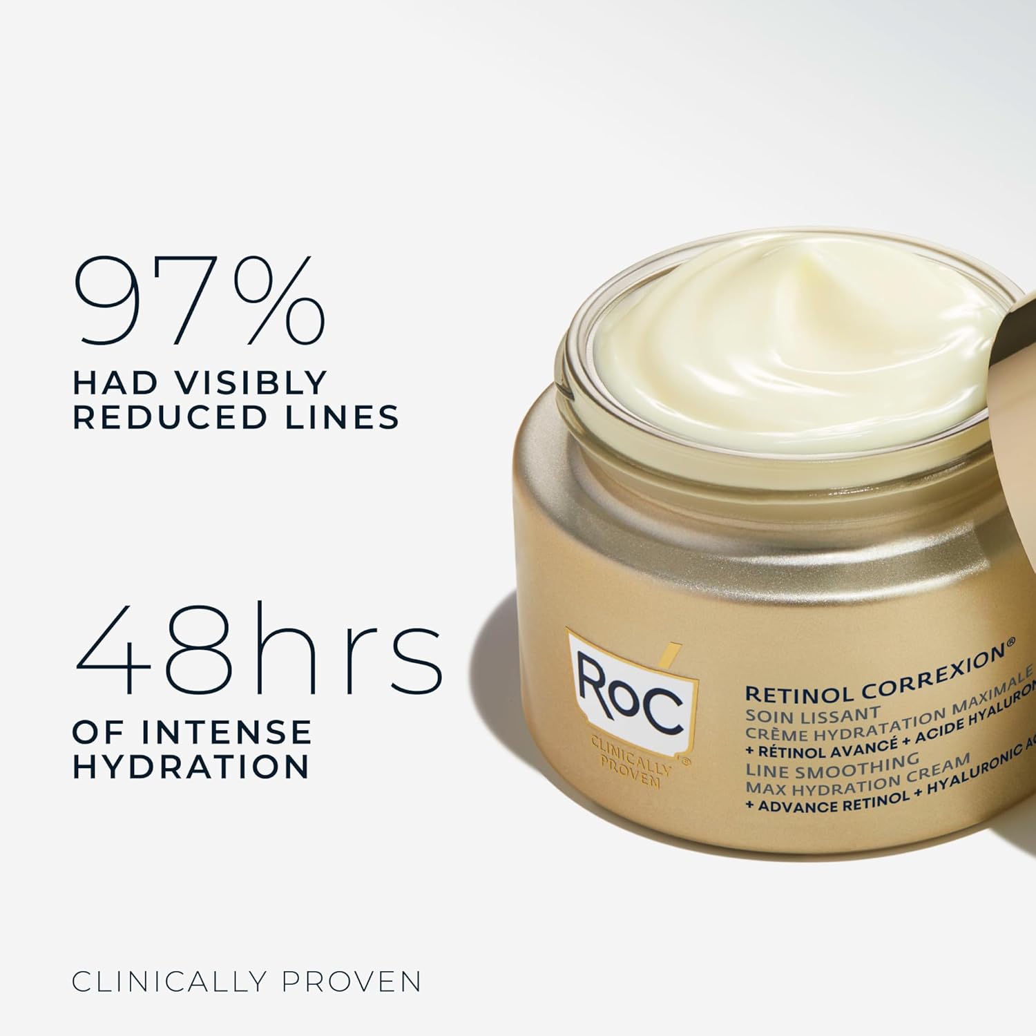 RoC Retinol Correxion® Line Smoothing Max Hydration Cream