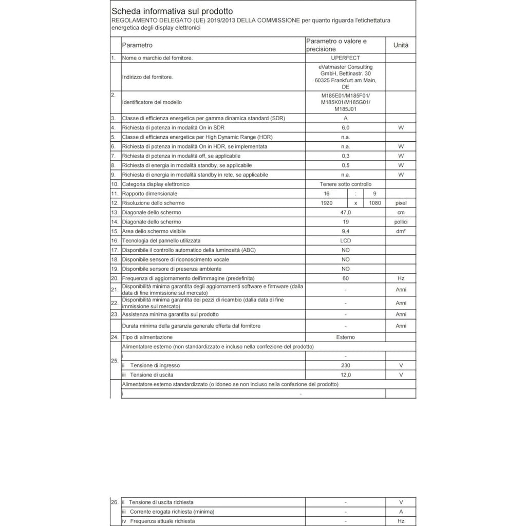 UPERFECT 18.5 Inch 120Hz Portable Screen with Matte IPS Display Full HD 1920 x 1080 USB C Mini HDMI for Laptop PC Switch PS4/5 Xbo Raspb Pi, Metal Case, Mobile Monitor VESA Mount
