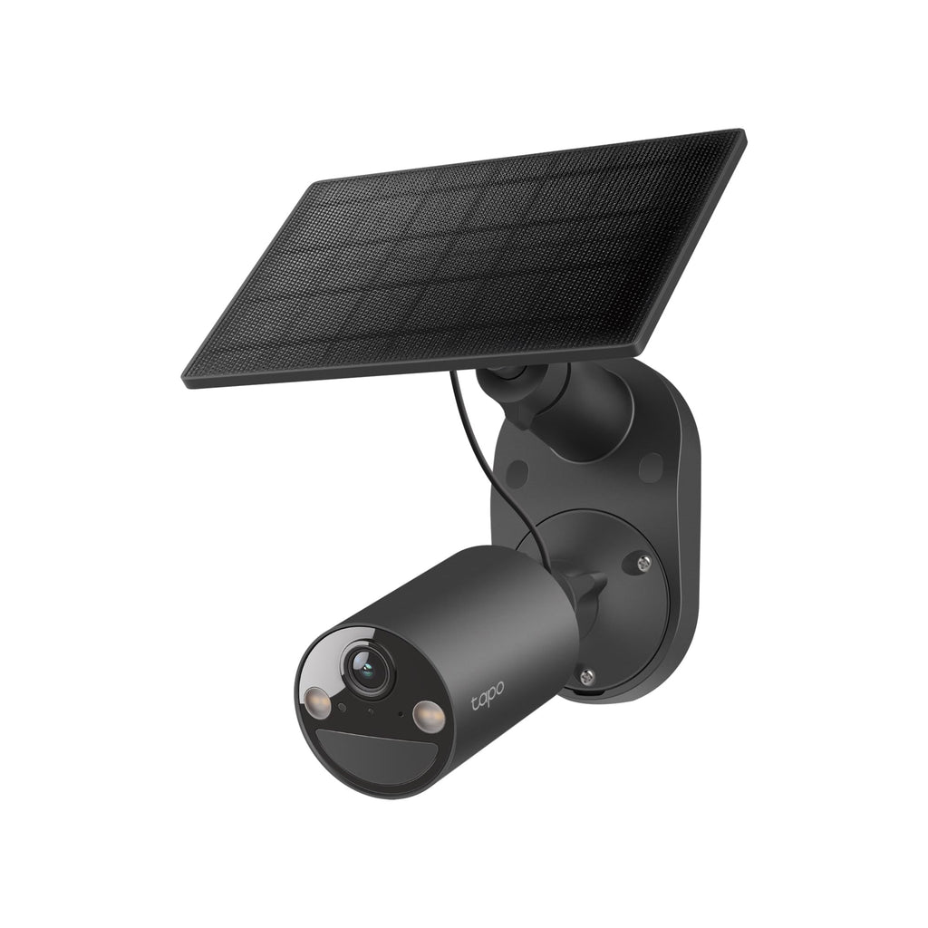 Tapo C410 KIT Solar Surveillance Camera Outdoor Battery, 2K 3MP, Colour Night Vision, MicroSD Memory, 6400 mAh Non-Removable Battery, Two-Way Audio, Person Detection, Alexa & Google Assistant, 2.4 GHz