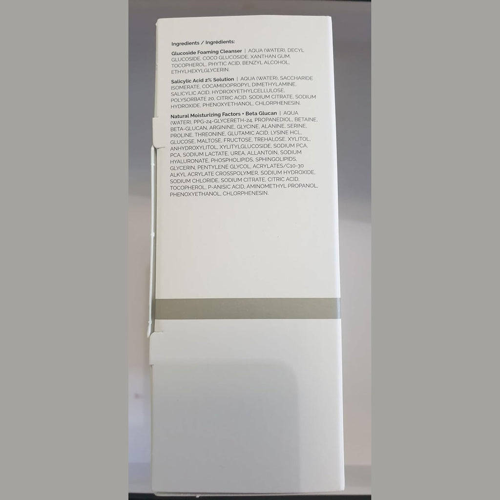 The Ordinary The Clear Set - Glucoside Foaming Cleanser + Salicylic Acid 2% Solution & Natural Moisturizing Factors + Beta Glucan