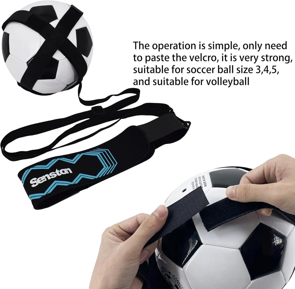 Senston soccer training belt with velcro straps for size 3-5 balls