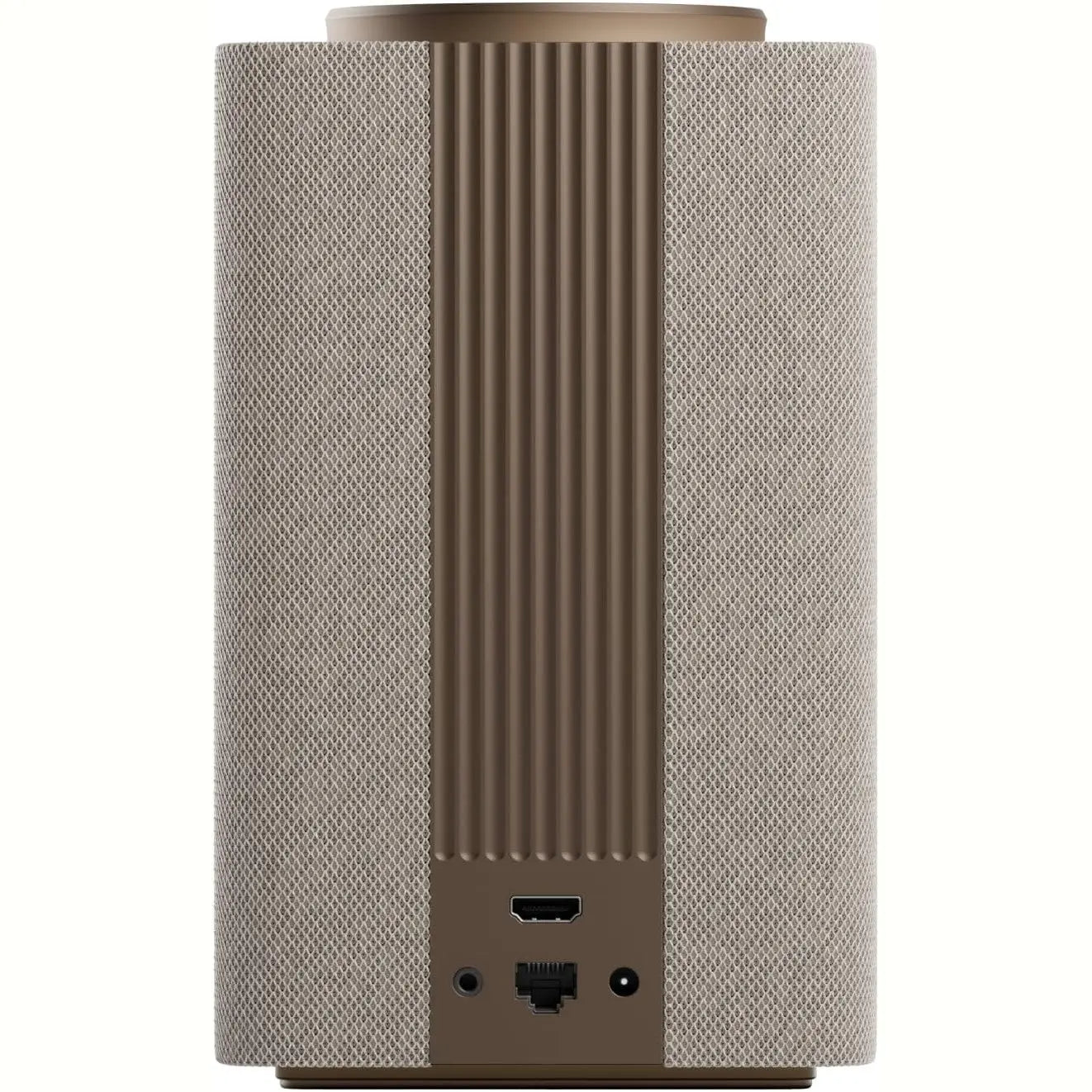Yango Yasmina Max AI Smart Speaker, Arabic Khaleeji & English, 65W Ultimate Sound, Quran, Zigbee Smart Home Hub, Routine Helper for Luxury Homes & Families, Beige