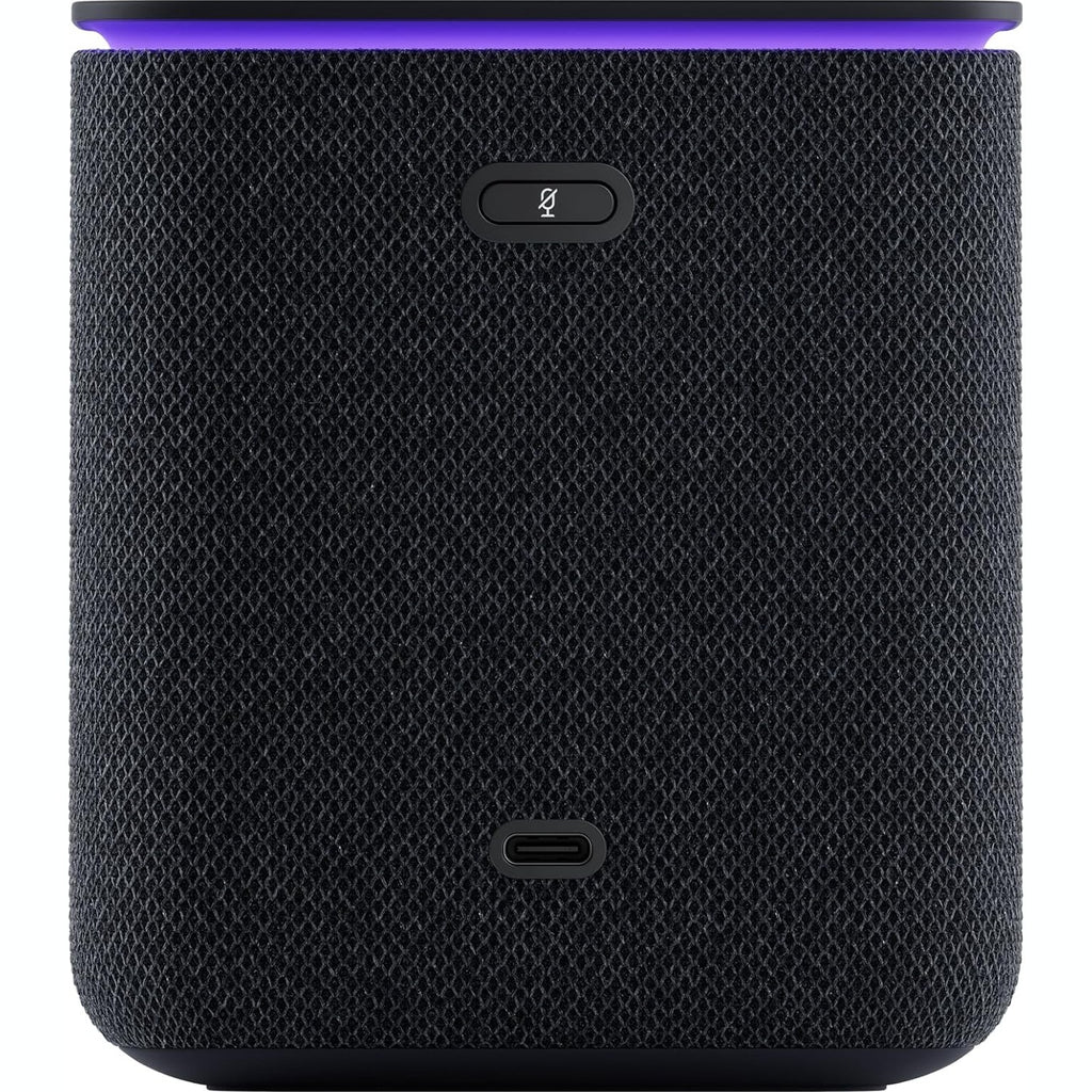 Yango Yasmina Midi | Smart AI Speaker | Premium Sound, Deep Bass & Stereo Pairing | Speaks English & Arabic | YangoPlay unlimited Movies, Series, Music, Quran | Kids Teacher & Translator | Black