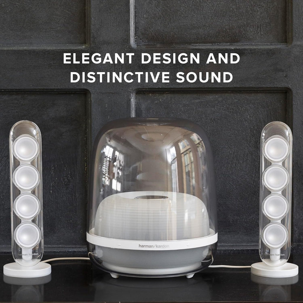 Harman Kardon SoundSticks 4 Bluetooth Speaker System - White