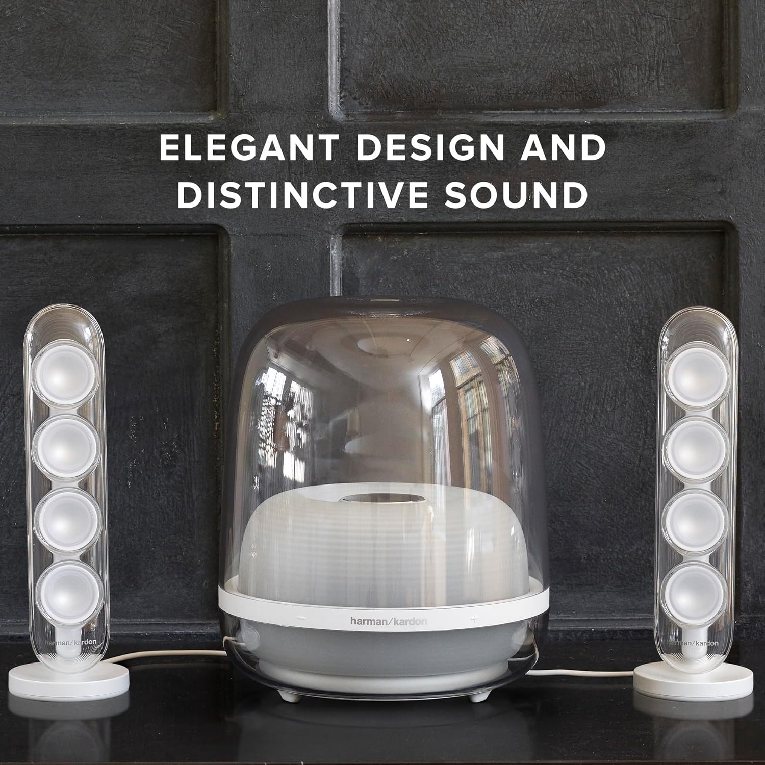 Harman Kardon SoundSticks 4 Bluetooth Speaker System - White