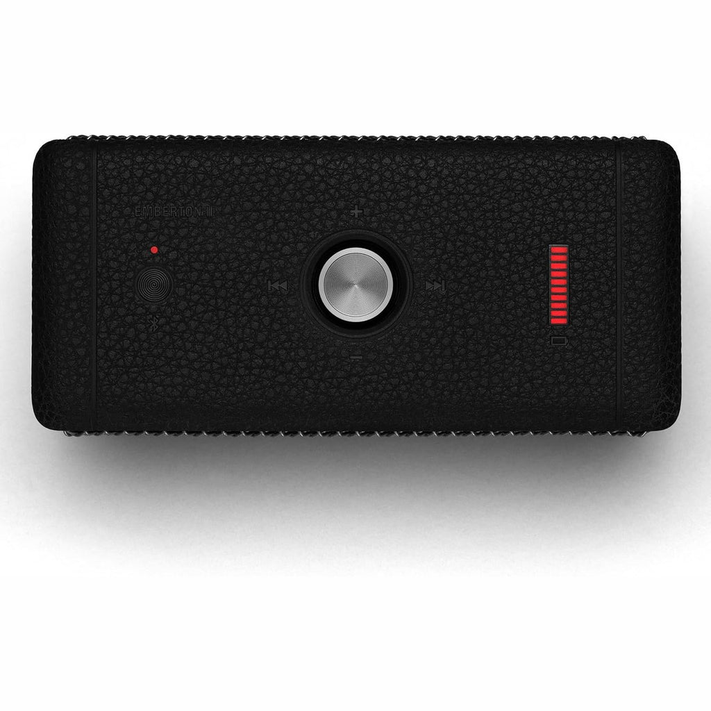 Marshall EMBERTON II PORTABLE SPEAKER BLACK AND STEEL