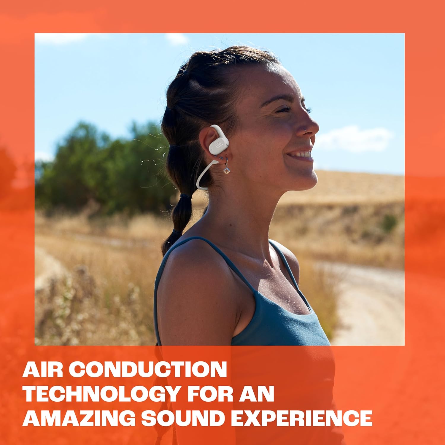 JBL SoundGear Sense, TWS Headphones, Black