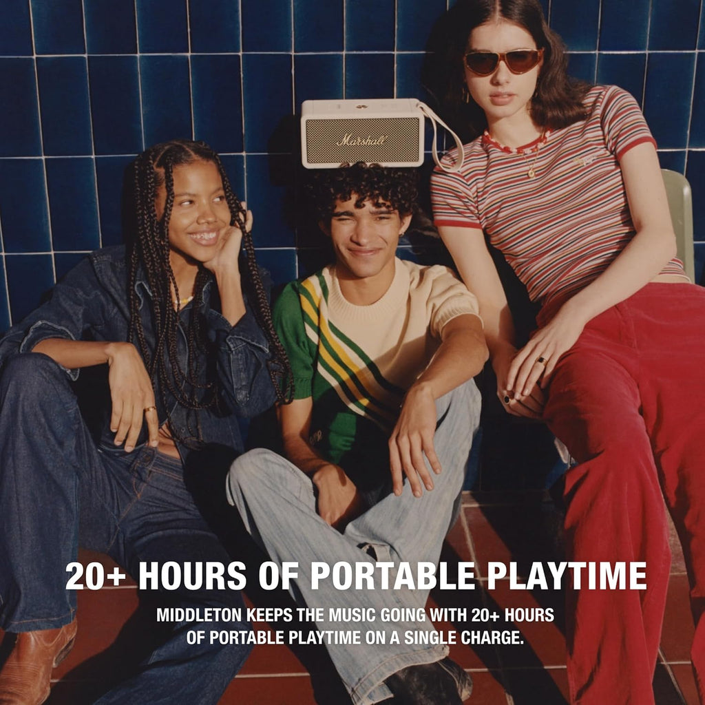 Marshall MIDDLETON PORTABLE SPEAKER CREAM