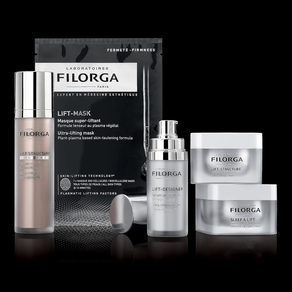 Filorga Lift-Designer Ultra-Lifting Anti Aging Face Serum, Skincare Treatment With Hyaluronic Acid, Collagen, and Cell Factors to Tighten Skin and Sculpt Facial Appearance, 1 fl. oz.