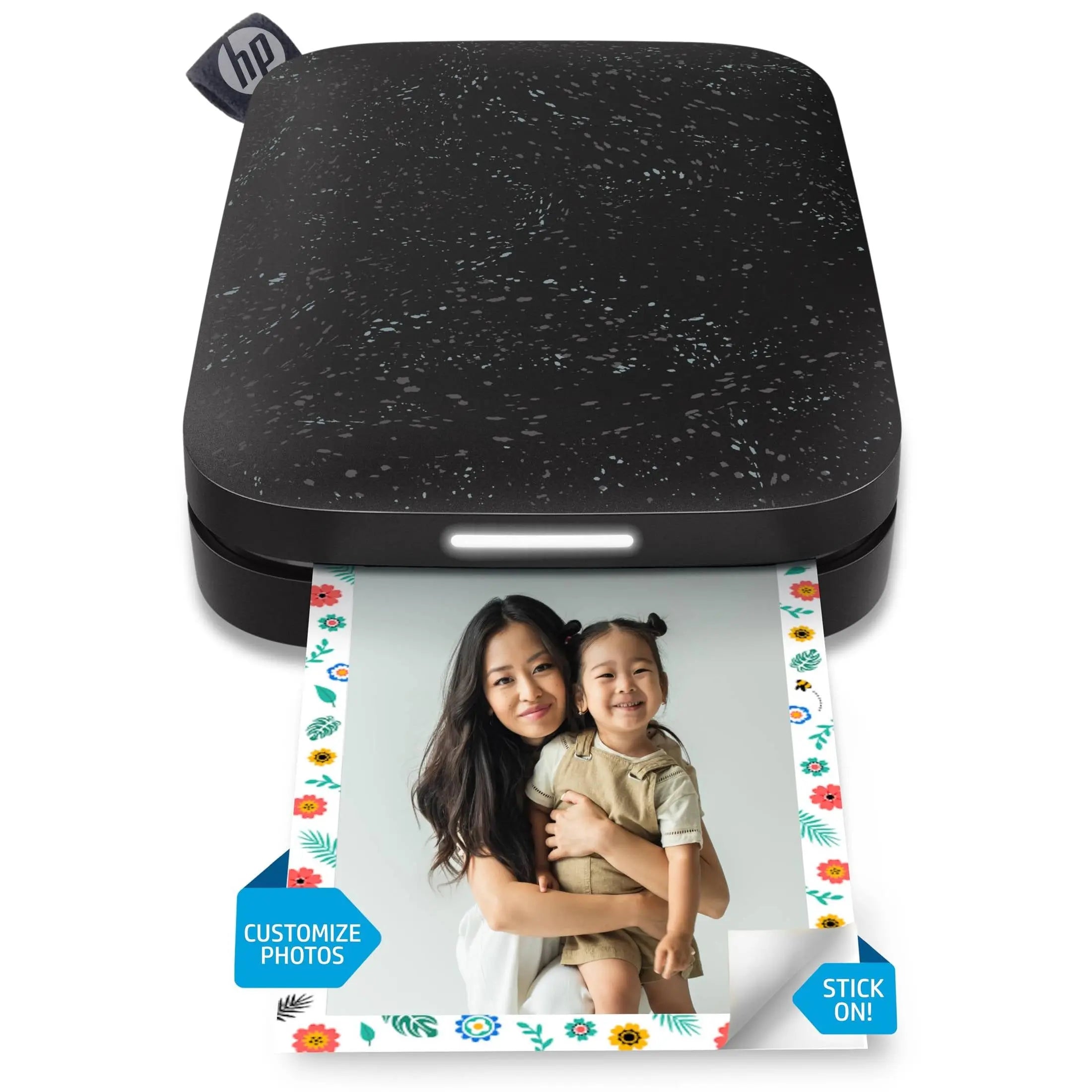 HP Sprocket Portable 2x3 inch Instant Photo Printer (Lilac) Print Pictures on Zink Sticky-Backed from your iOS & Android Device