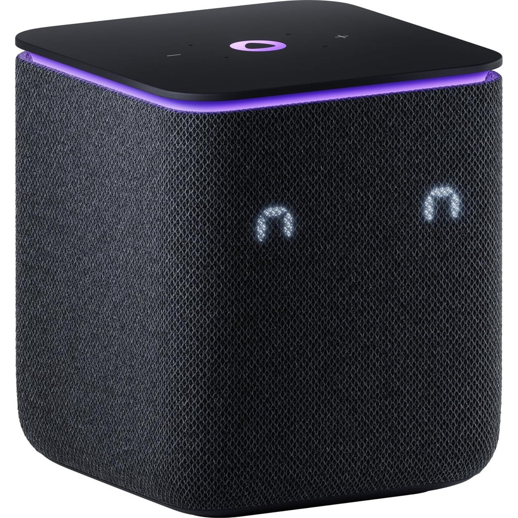 Yango Yasmina Midi | Smart AI Speaker | Premium Sound, Deep Bass & Stereo Pairing | Speaks English & Arabic | YangoPlay unlimited Movies, Series, Music, Quran | Kids Teacher & Translator | Black