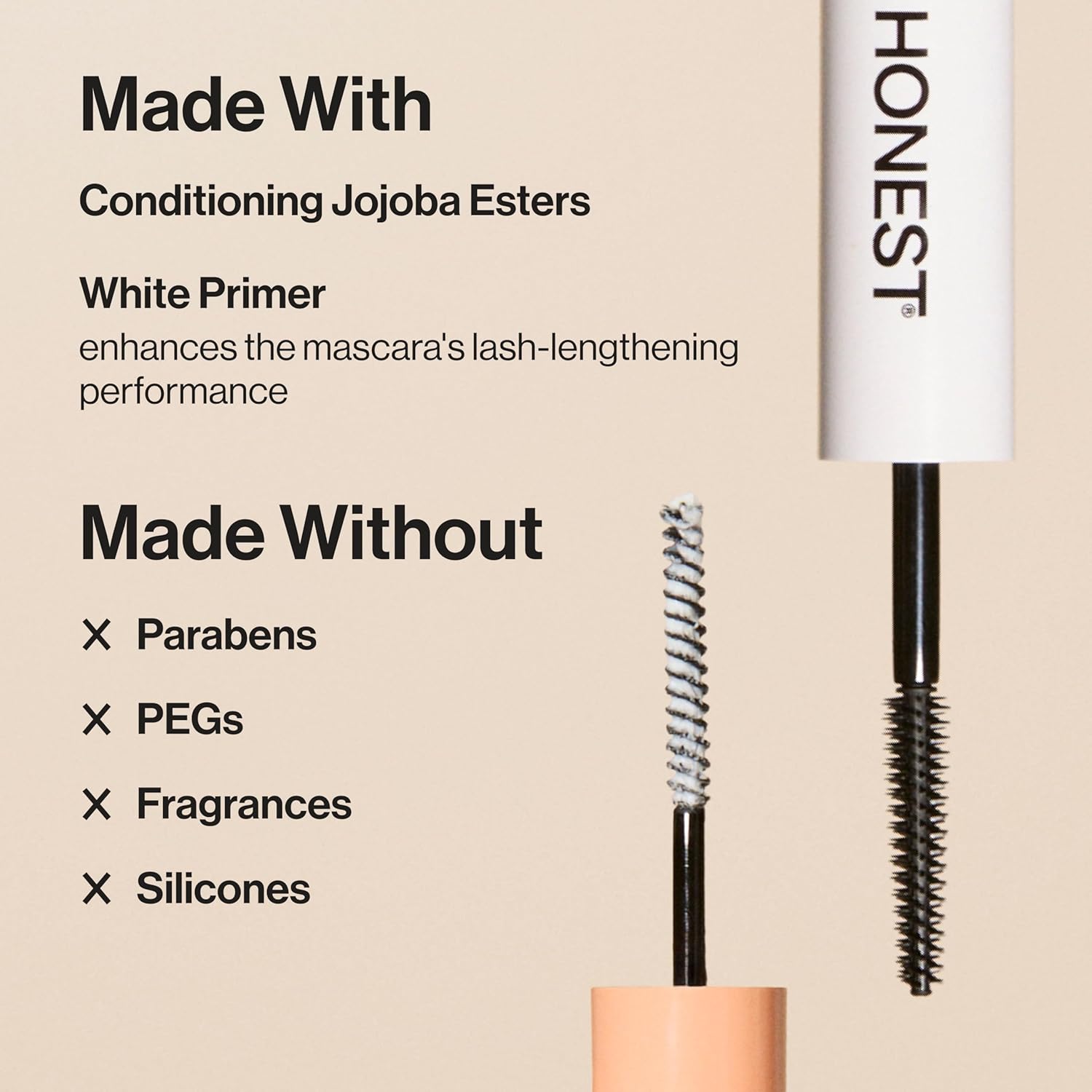 Honest Beauty Extreme Length Mascara + Lash Primer (5ml + 2ml)