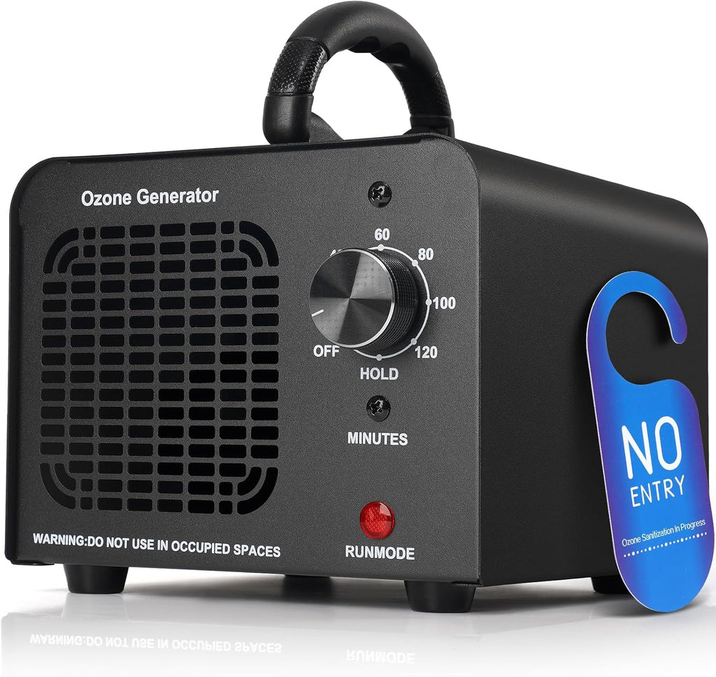 ODUOD Ozone Generator 40000mg/h, Ozone Machine Ionizer-High Capacity Ozone Odor Eliminator for Car/Home/Smoke/Pet Odor(Black)