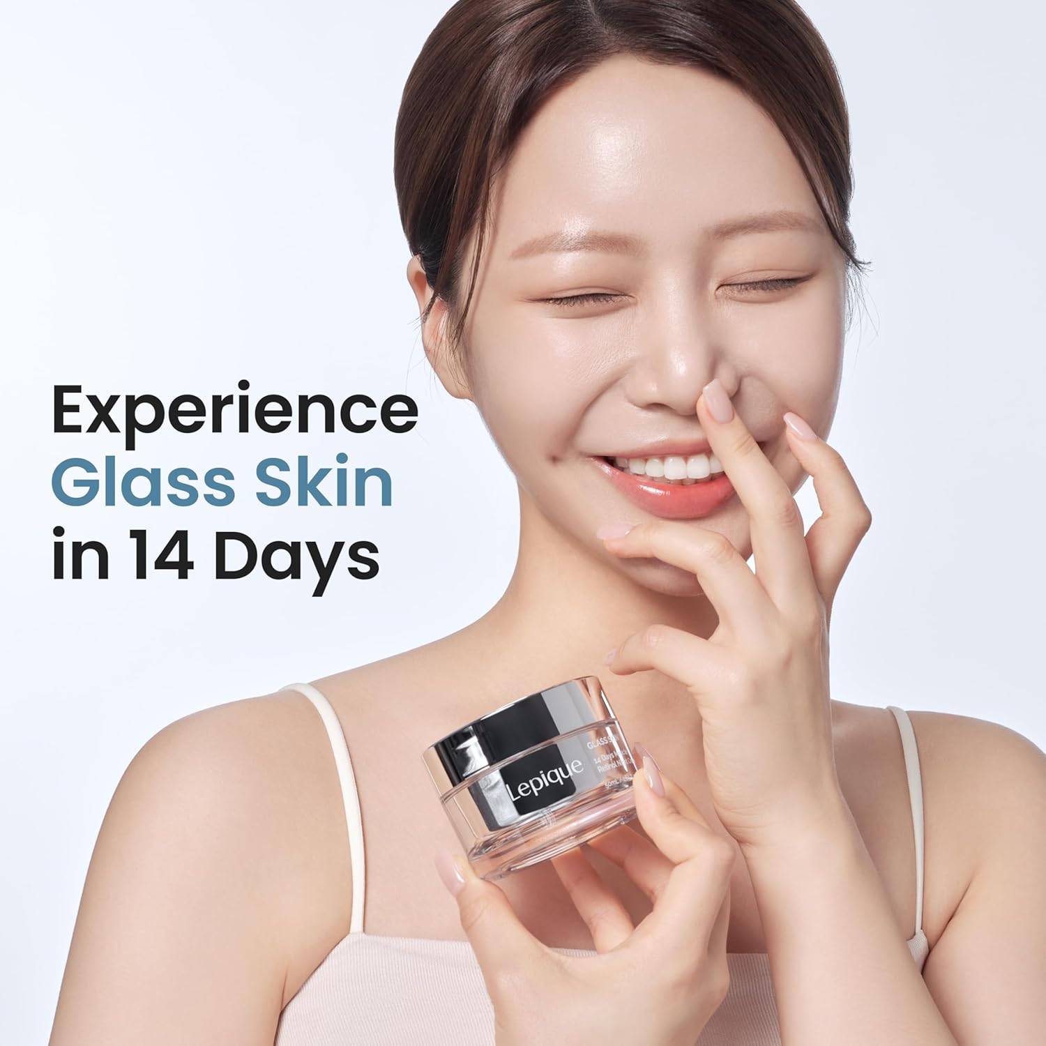 Lepique Retinol Night Cream 50ml - No.1 Korean Premium Overnight Repair Cream for Face and Neck - Collagen, Centella - Anti aging Skin Cream, Moisturizer Face Cream, (Unscented, with Spatula)